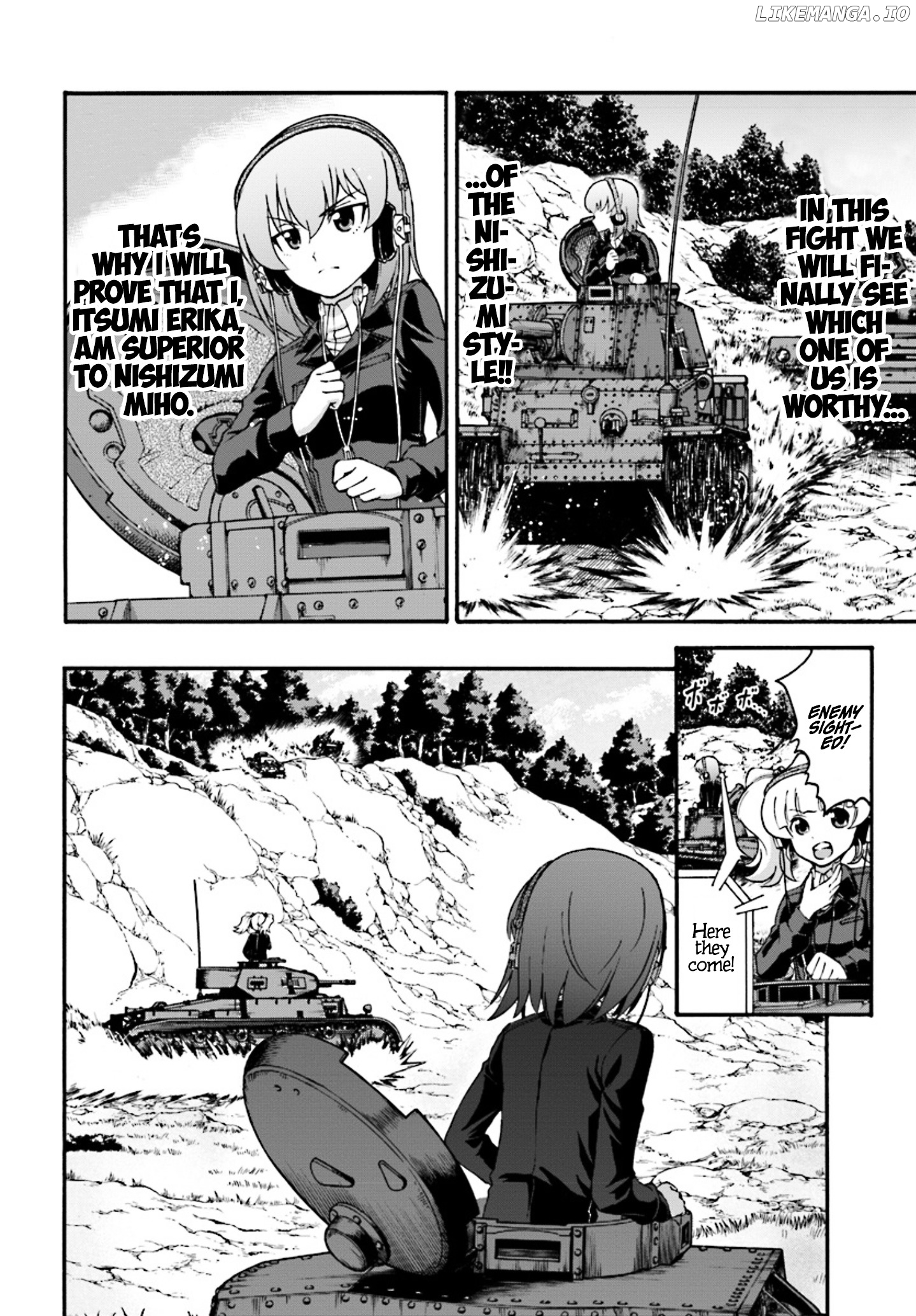 GIRLS und PANZER - phase.ERIKA chapter 3 - page 42