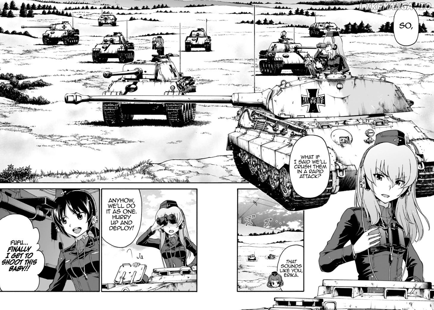 GIRLS und PANZER - phase.ERIKA chapter 5 - page 5