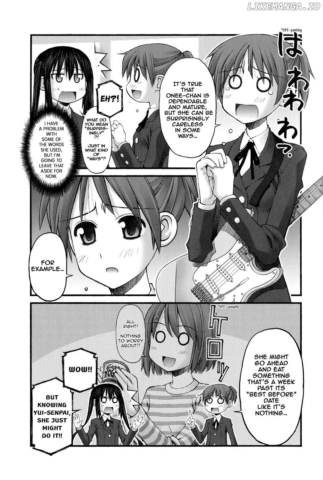 K-On! Story Anthology Comic chapter 31 - page 3