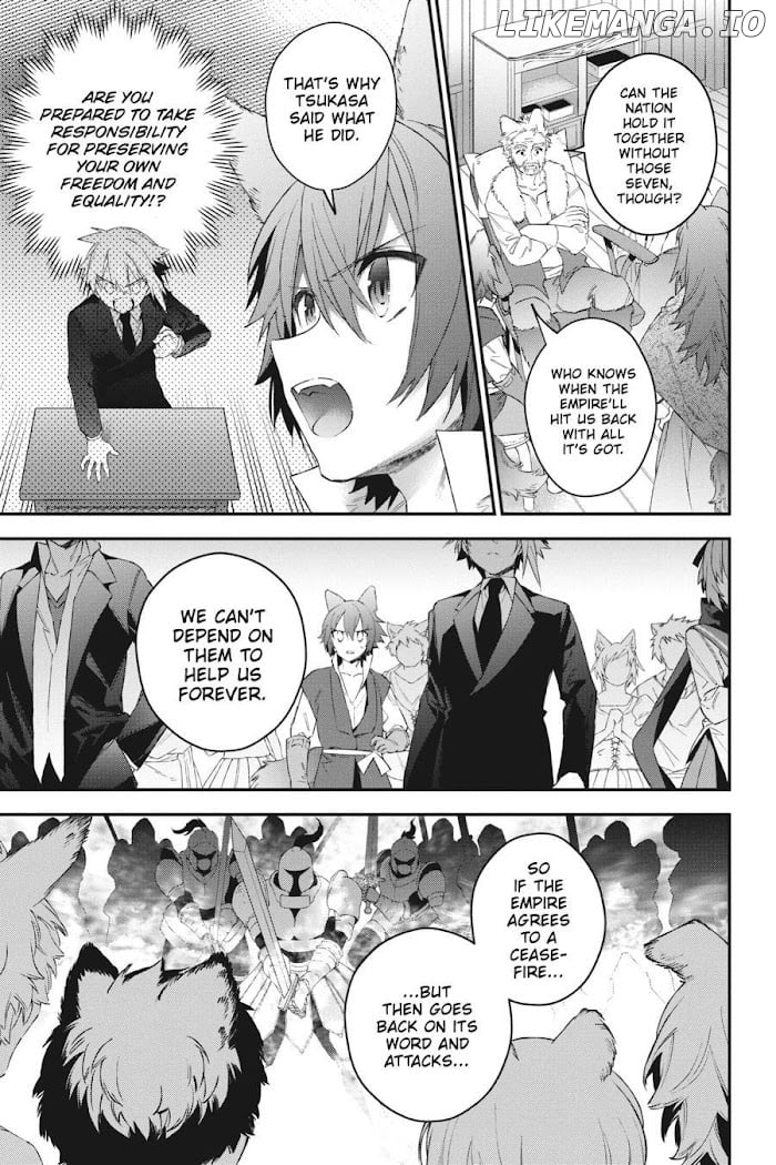 Choujin Koukousei-Tachi Wa Isekai Demo Yoyuu De Ikinuku You Desu! chapter 46 - page 7