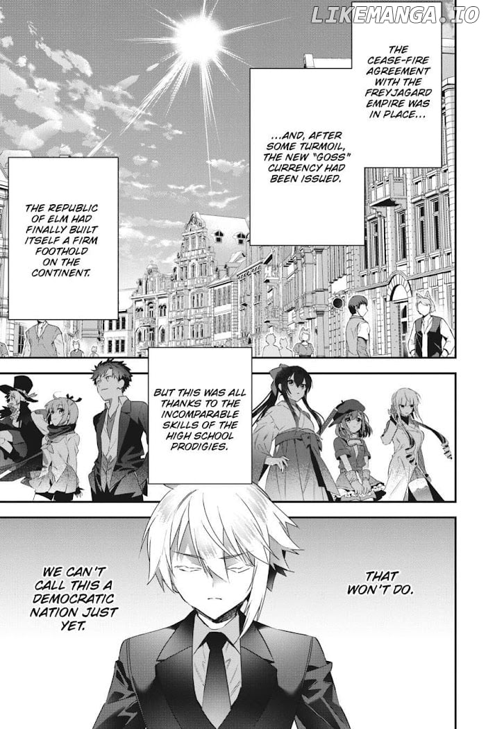 Choujin Koukousei-Tachi Wa Isekai Demo Yoyuu De Ikinuku You Desu! chapter 61 - page 17