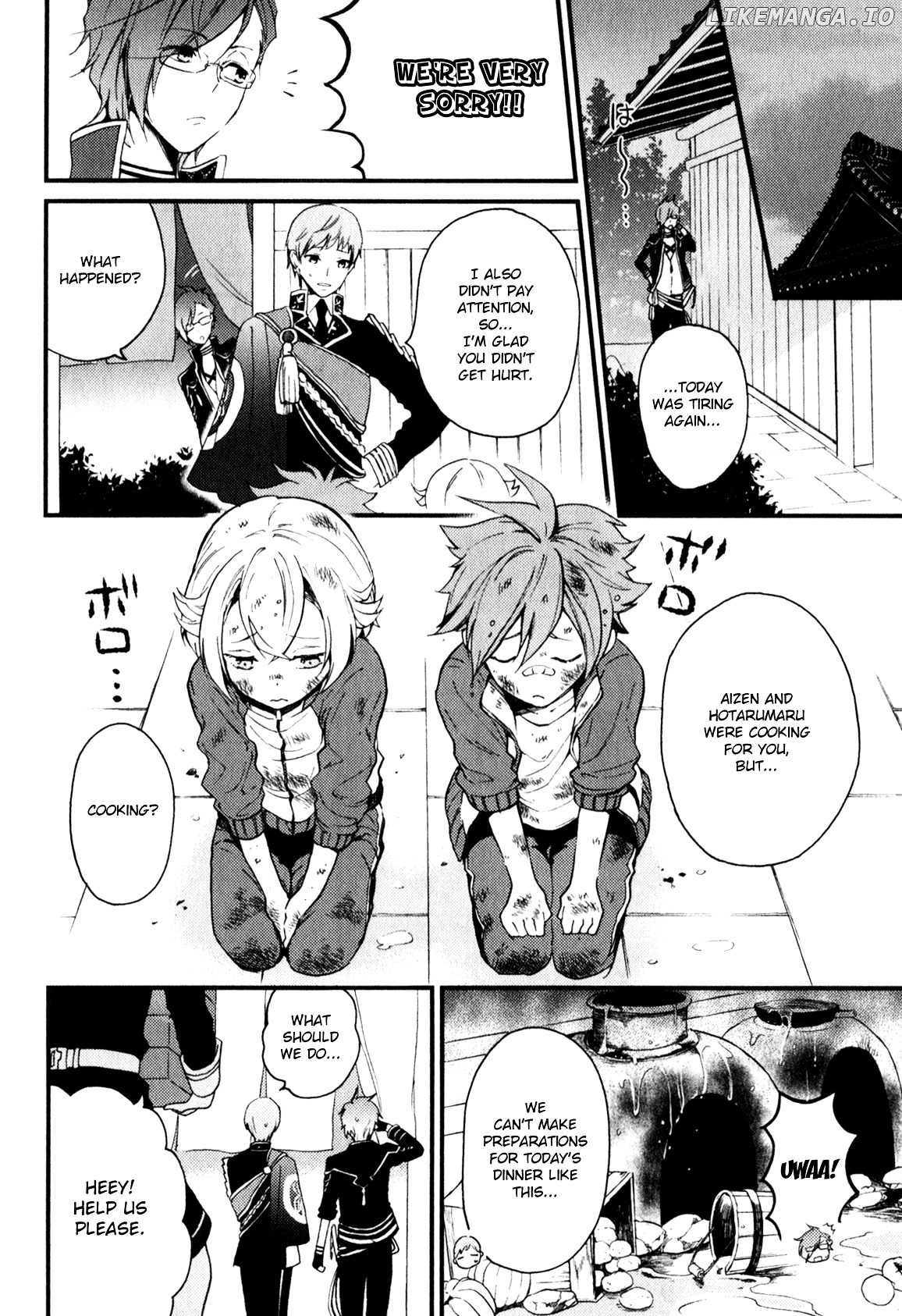 Touken Ranbu Anthology ~ SQEX Formation ~ chapter 8 - page 6