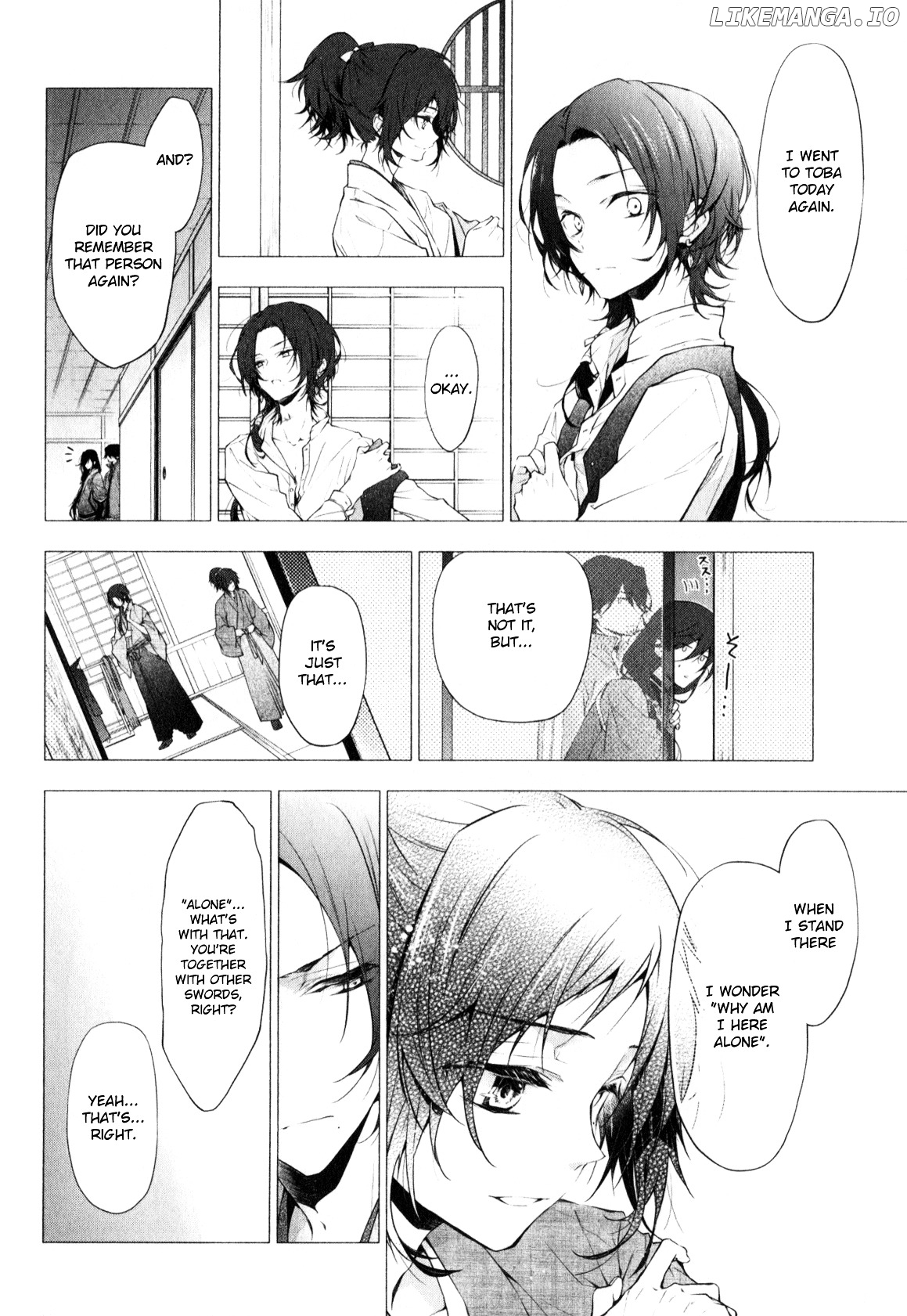 Touken Ranbu Anthology ~ SQEX Formation ~ chapter 6 - page 8