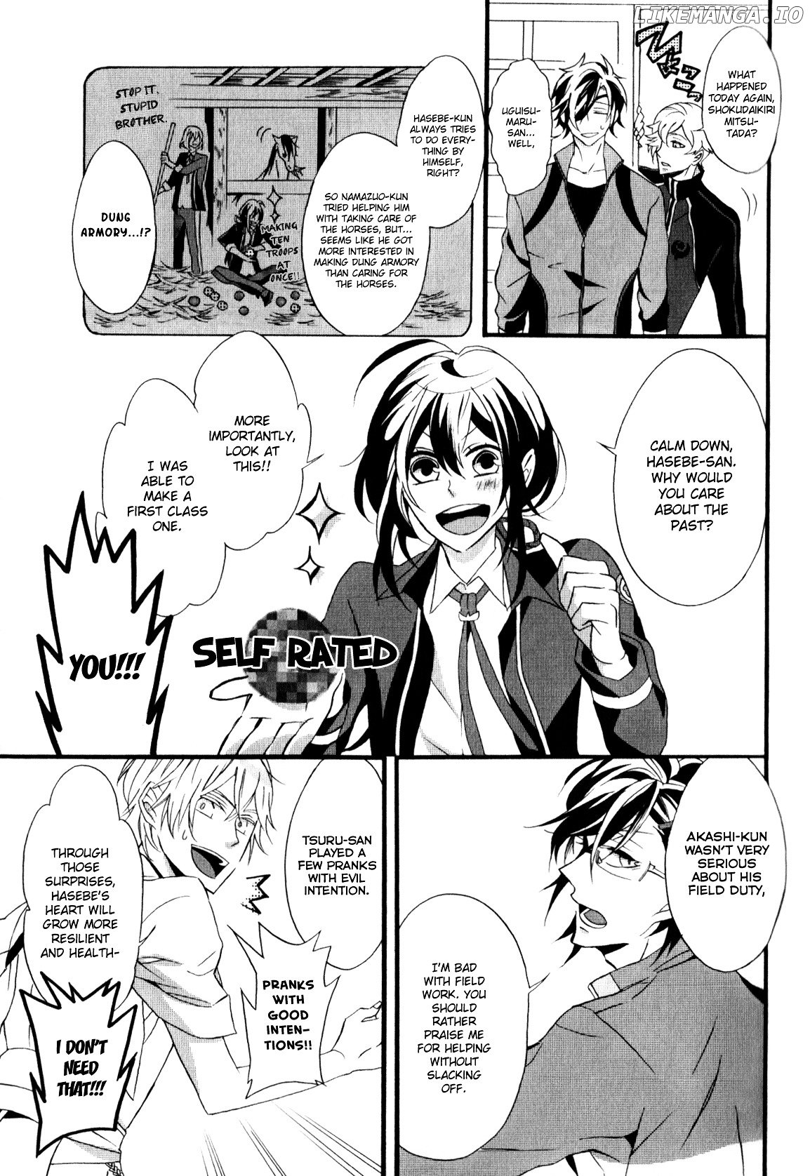 Touken Ranbu Anthology ~ SQEX Formation ~ chapter 13 - page 3