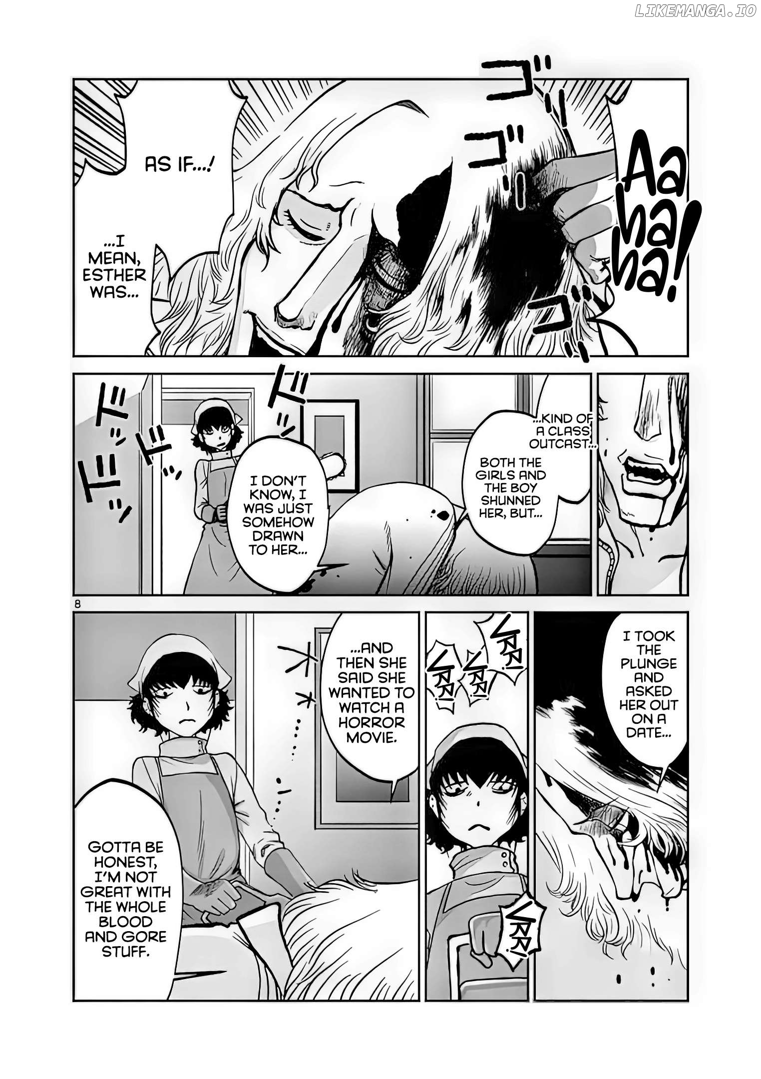 Black Lagoon: Sawyer the Cleaner - Dismemberment! Gore Gore Girl Chapter 4 - page 8