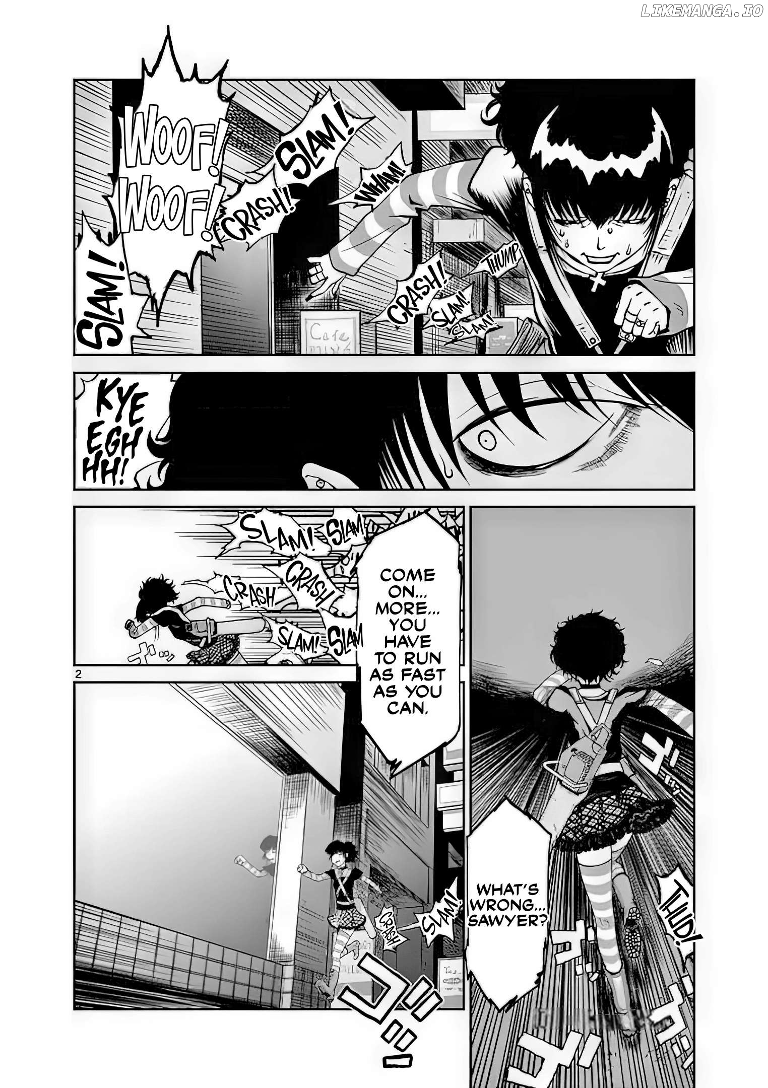 Black Lagoon: Sawyer the Cleaner - Dismemberment! Gore Gore Girl Chapter 6 - page 2