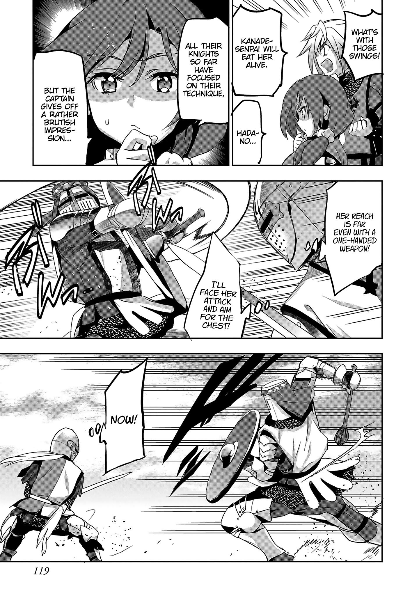 Shoujo Kishidan X Knight Tale chapter 17 - page 11