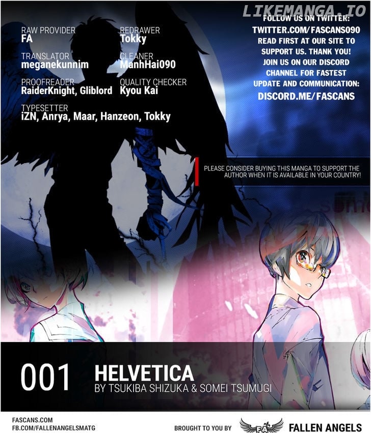 Helvetica chapter 1 - page 1