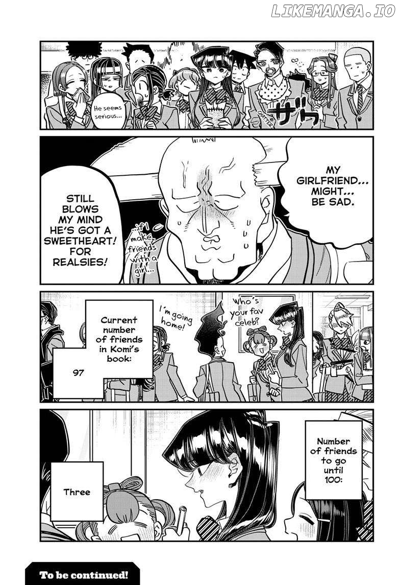 Komi-san wa Komyushou Desu Chapter 458 - page 10