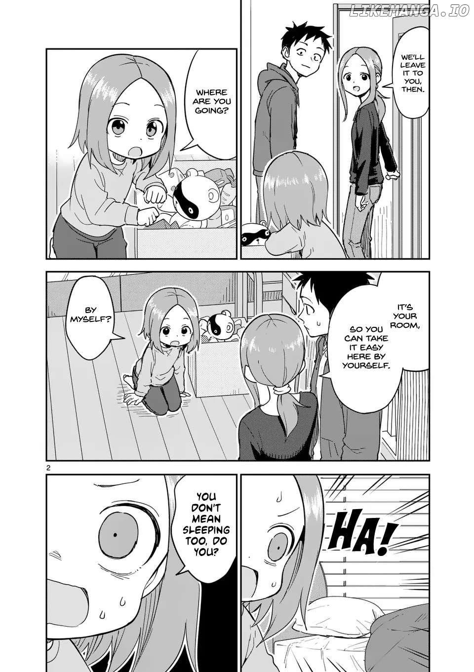 Karakai Jouzu no (Moto) Takagi-san Chapter 308 - page 2