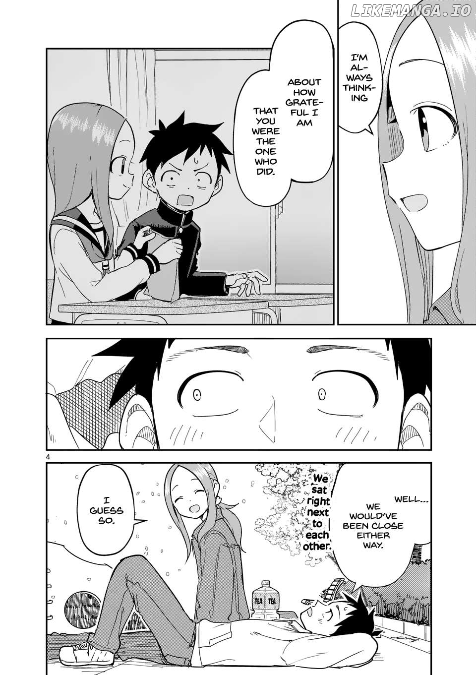 Karakai Jouzu no (Moto) Takagi-san Chapter 309 - page 4