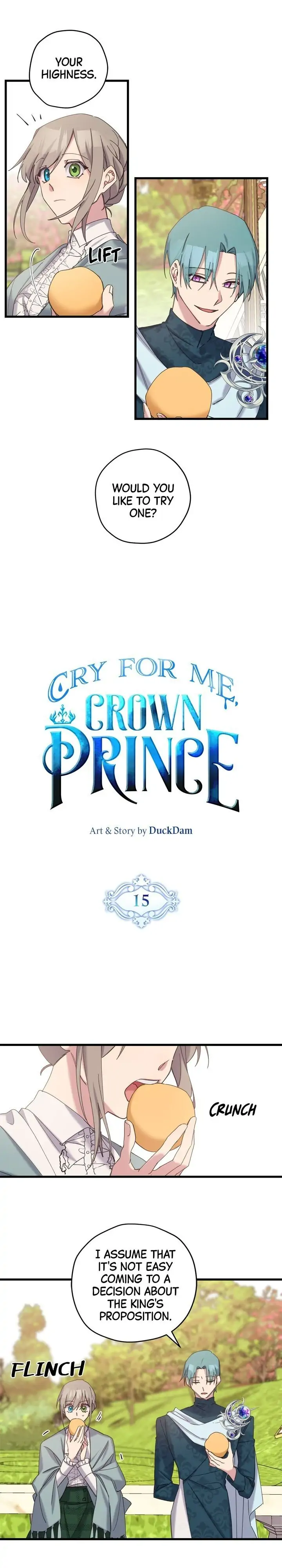 Please Cry, Crown Prince Chapter 15 - page 2