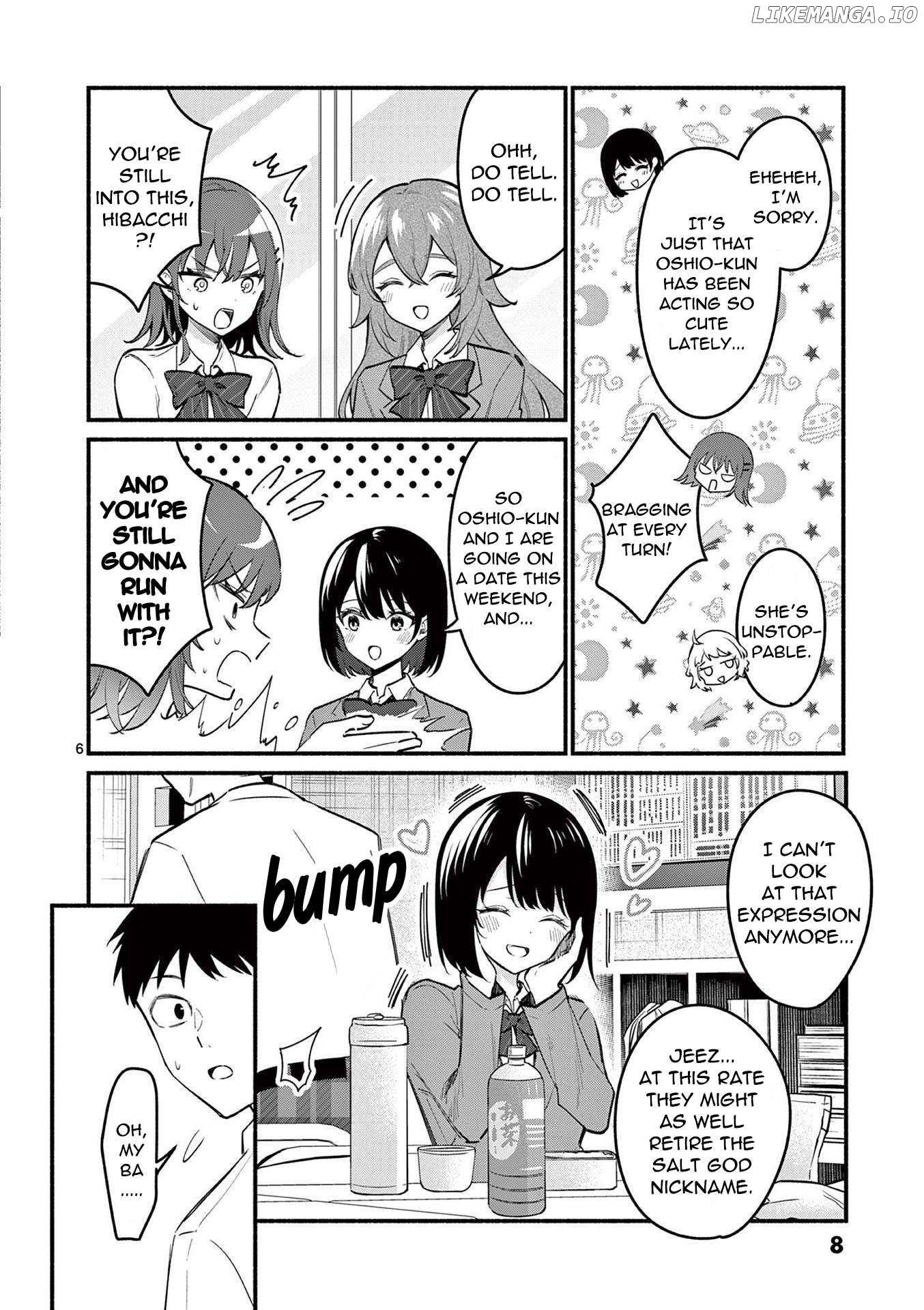 Shiotaiou no Sato-san ga Ore ni dake Amai Chapter 68 - page 6