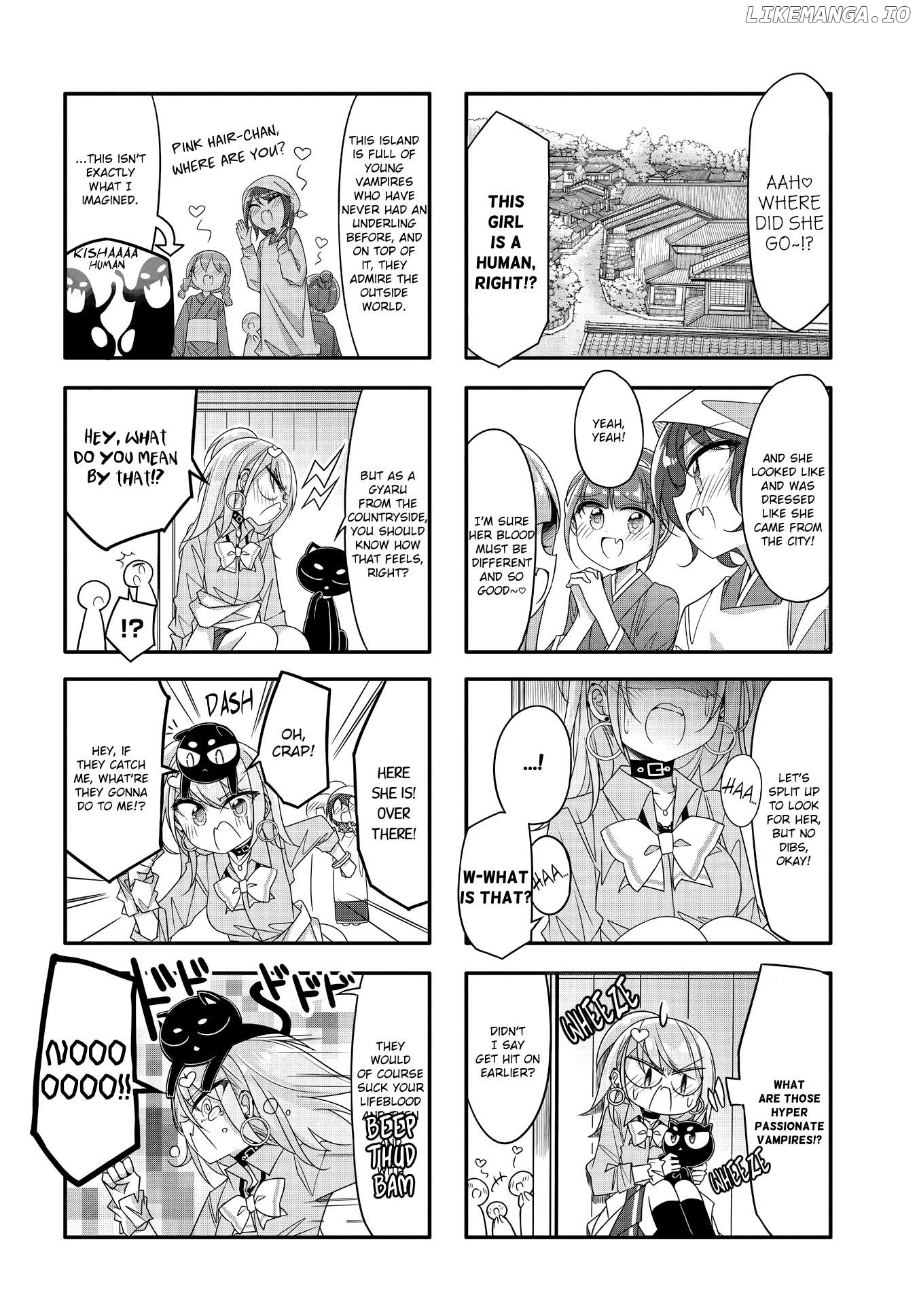 Gyaru To Nekura No Kyuuketsu Kankei Chapter 24 - page 2