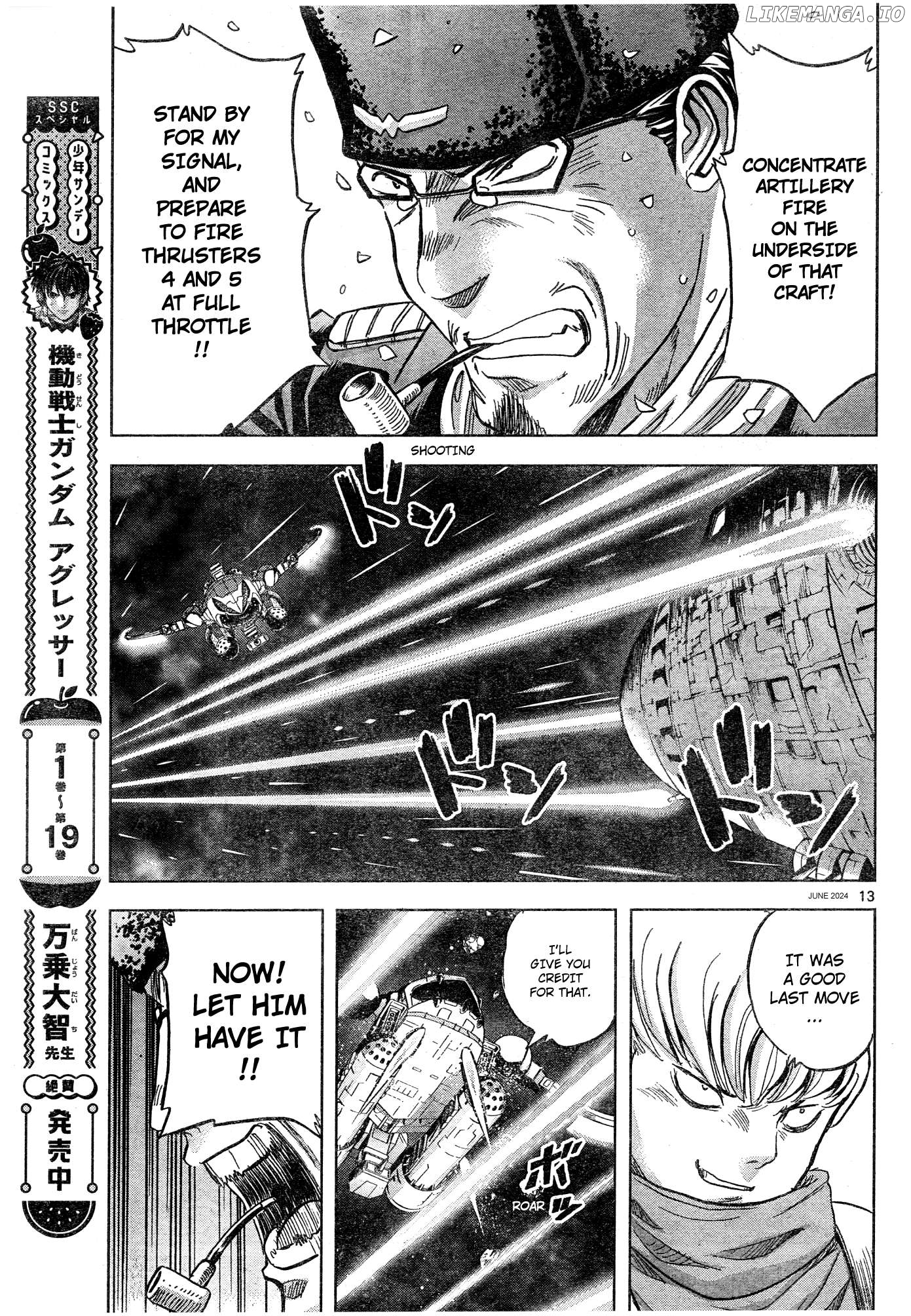 Mobile Suit Gundam Aggressor Chapter 107 - page 13