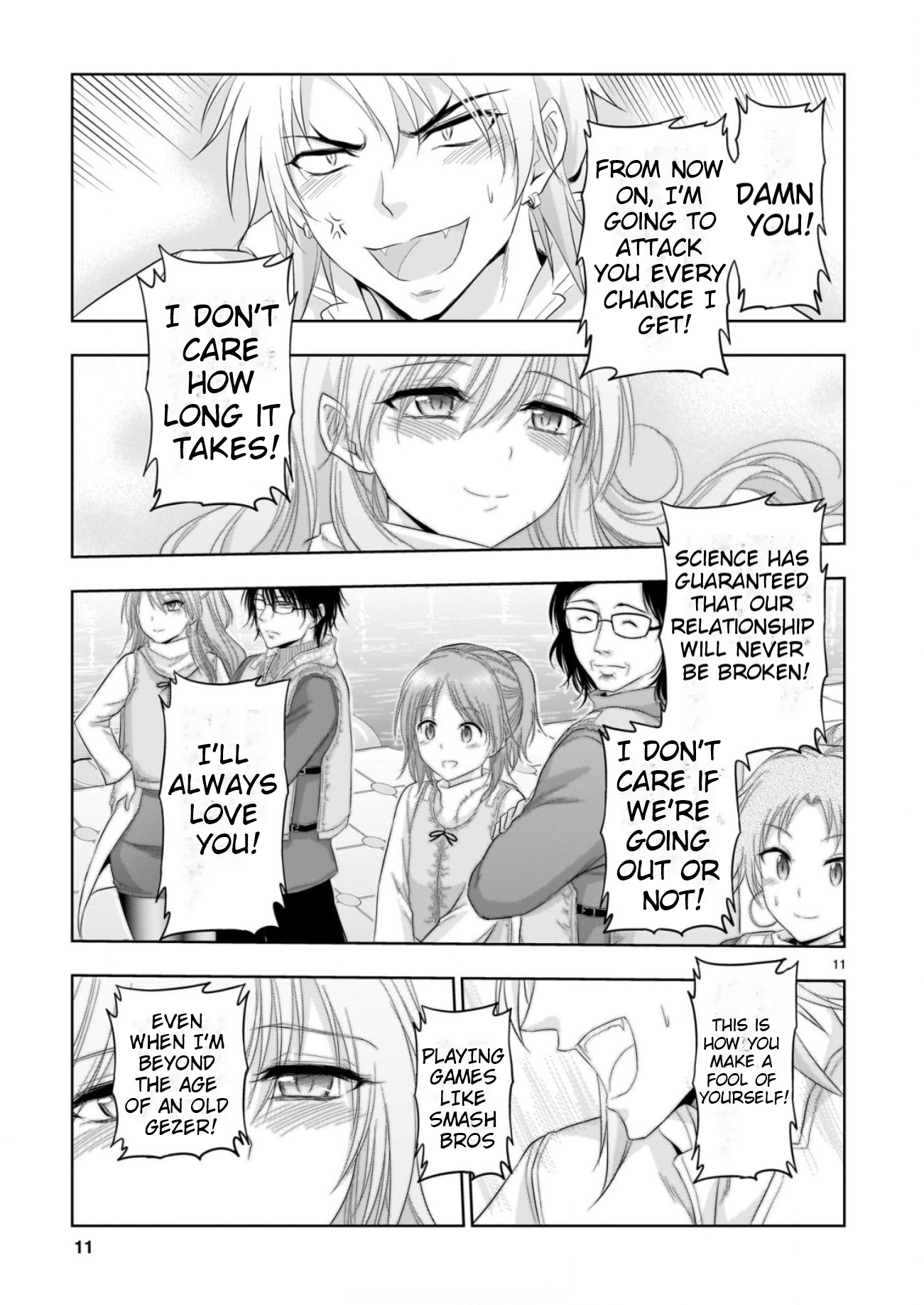 Rike ga Koi ni Ochita no de Shoumeishitemita Chapter 87 - page 11