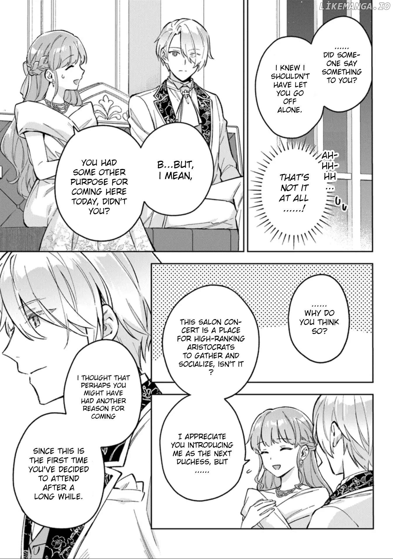 An Incompetent Woman Wants to Be a Villainess ~The Young Lady Who Married as a Substitute for Her Stepsister Didn't Notice the Duke's Doting~ Chapter 10 - page 13