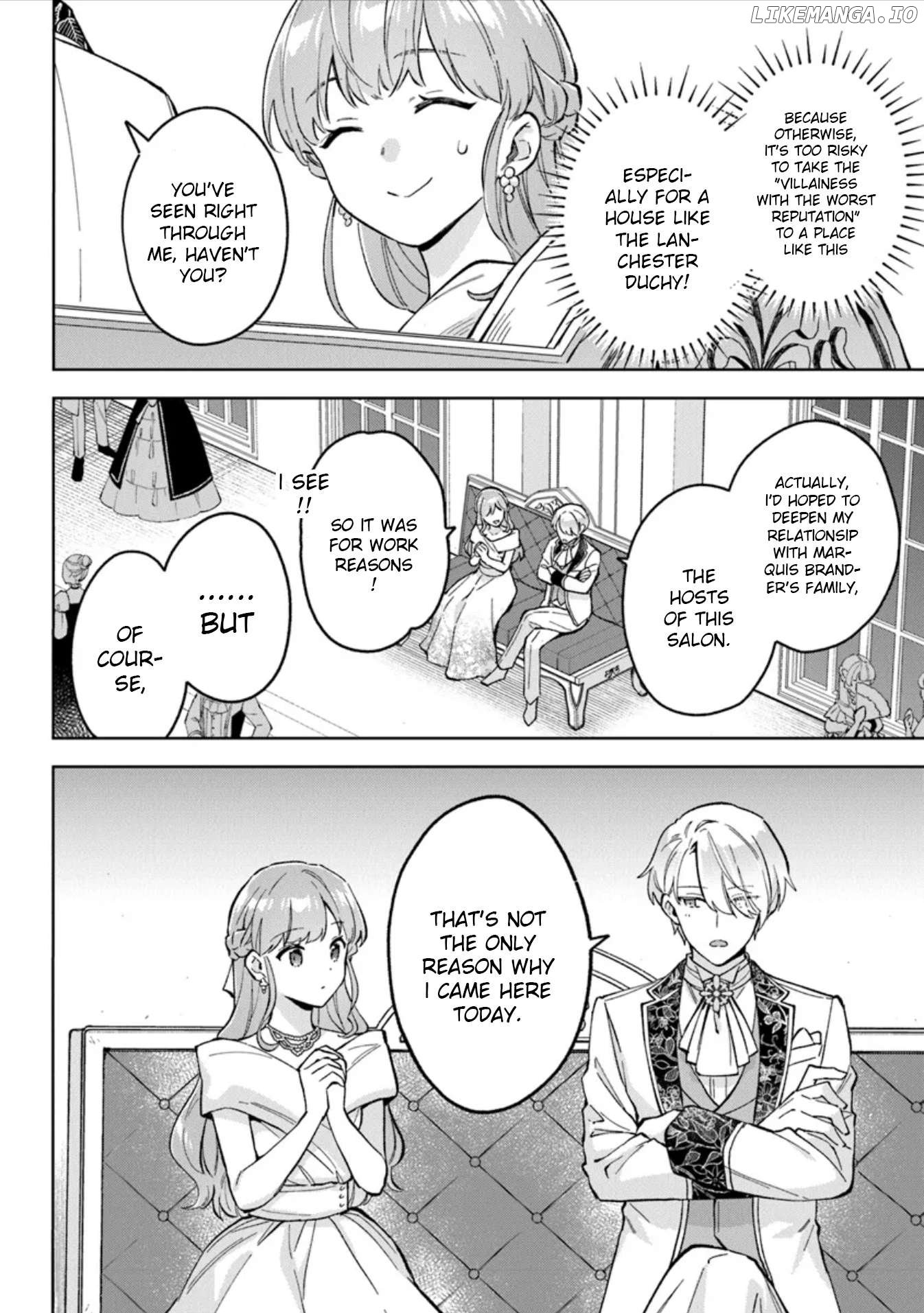 An Incompetent Woman Wants to Be a Villainess ~The Young Lady Who Married as a Substitute for Her Stepsister Didn't Notice the Duke's Doting~ Chapter 10 - page 14