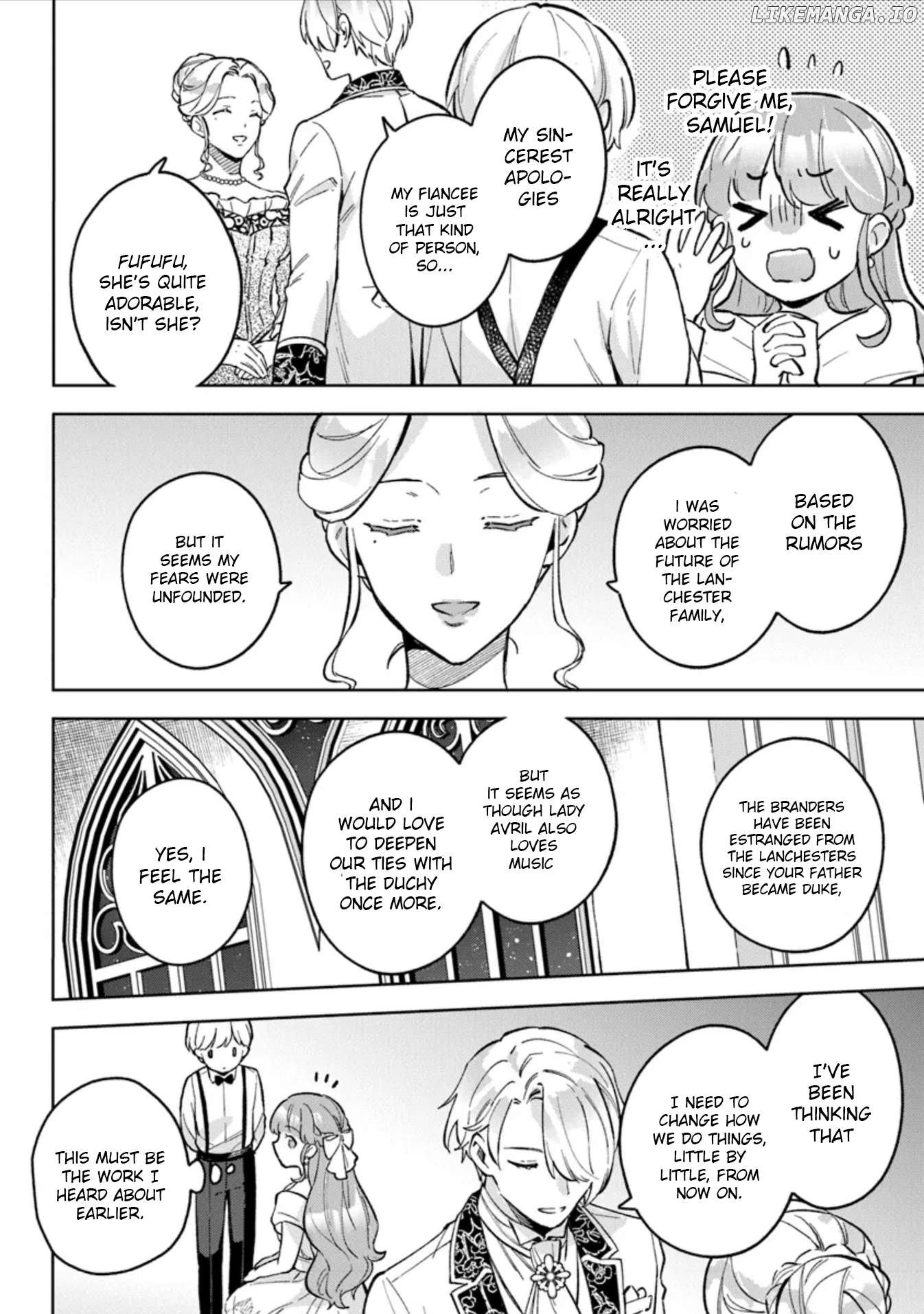 An Incompetent Woman Wants to Be a Villainess ~The Young Lady Who Married as a Substitute for Her Stepsister Didn't Notice the Duke's Doting~ Chapter 10 - page 22