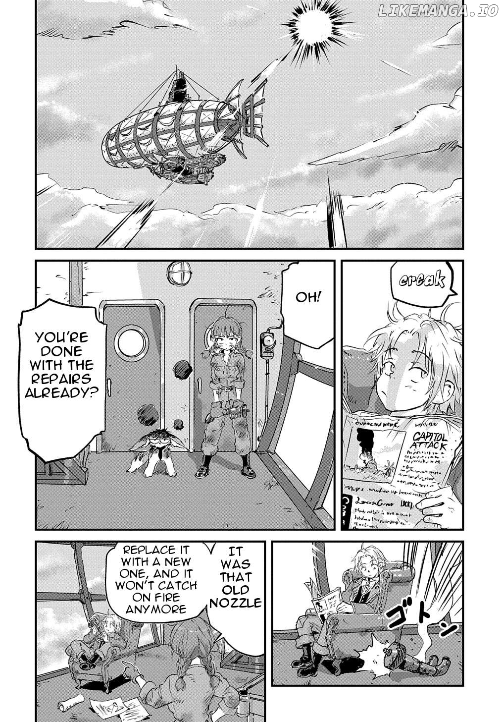 Kuuzoku Hack to Jouki no Hime Chapter 3 - page 8