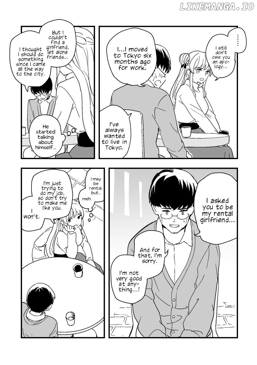 Rental Trash Girlfriend Chapter 4 - page 8