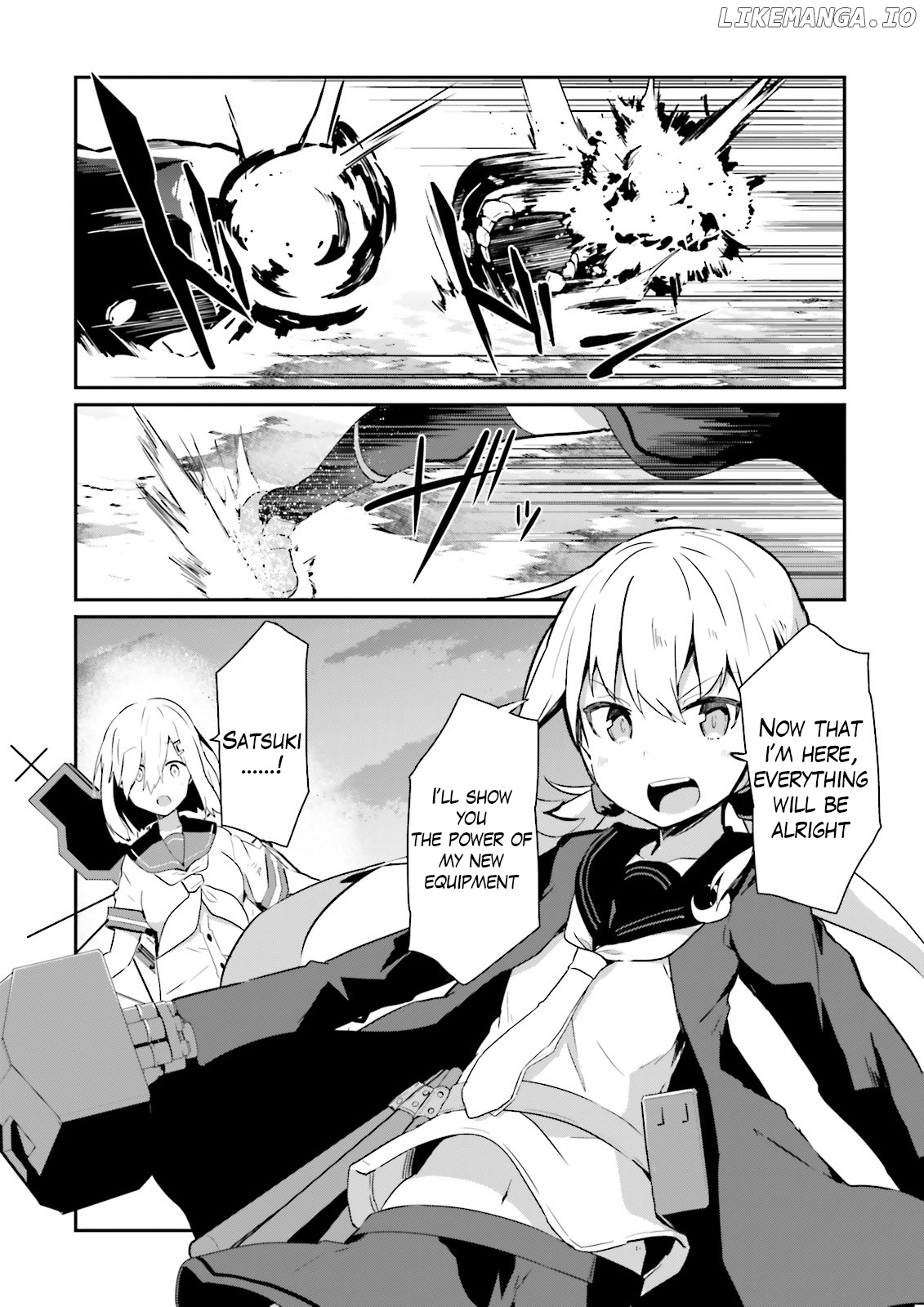 Kantai Collection -Kancolle- Suiheisen No, Fumizuki chapter 18 - page 3