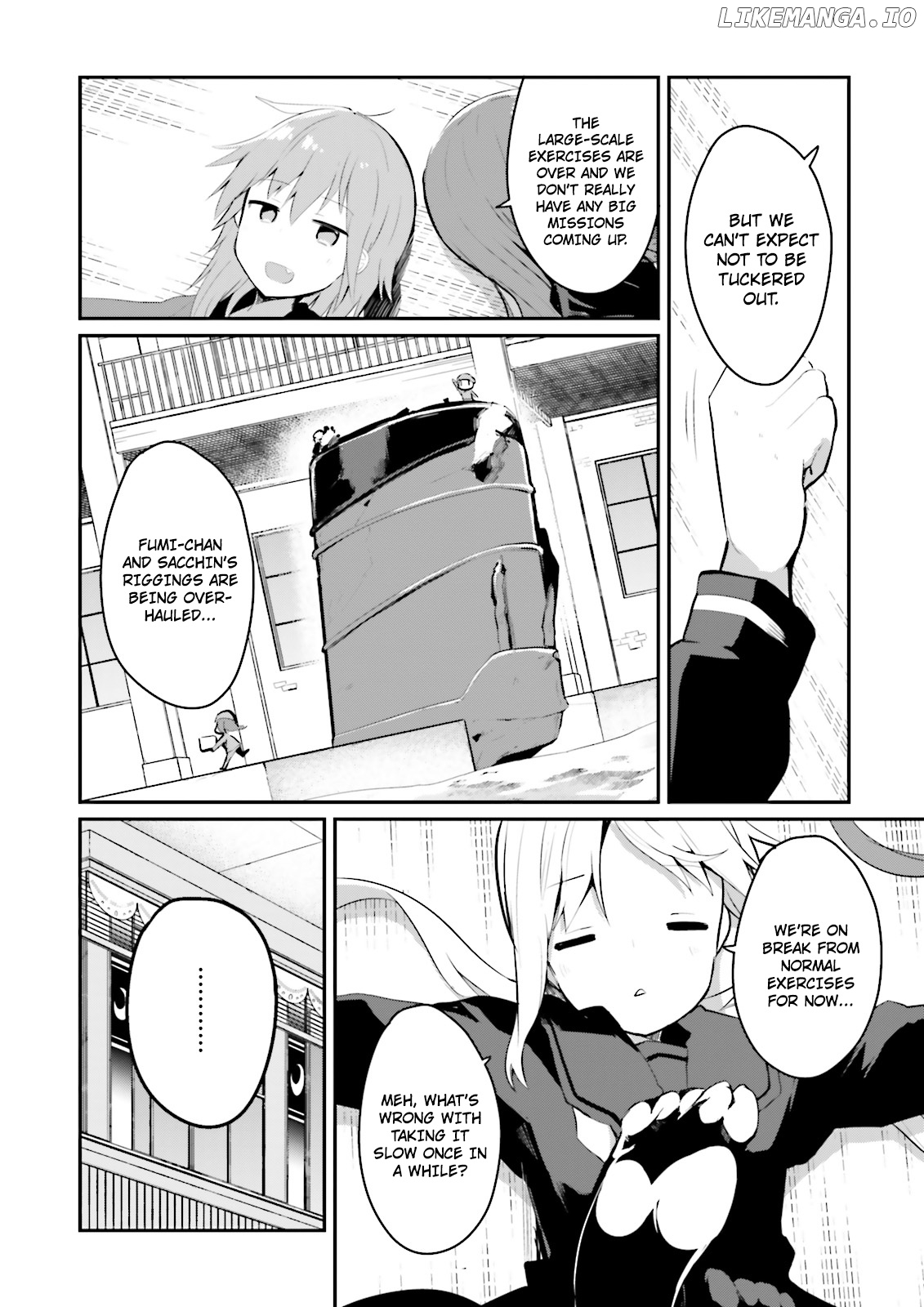 Kantai Collection -Kancolle- Suiheisen No, Fumizuki chapter 16 - page 2