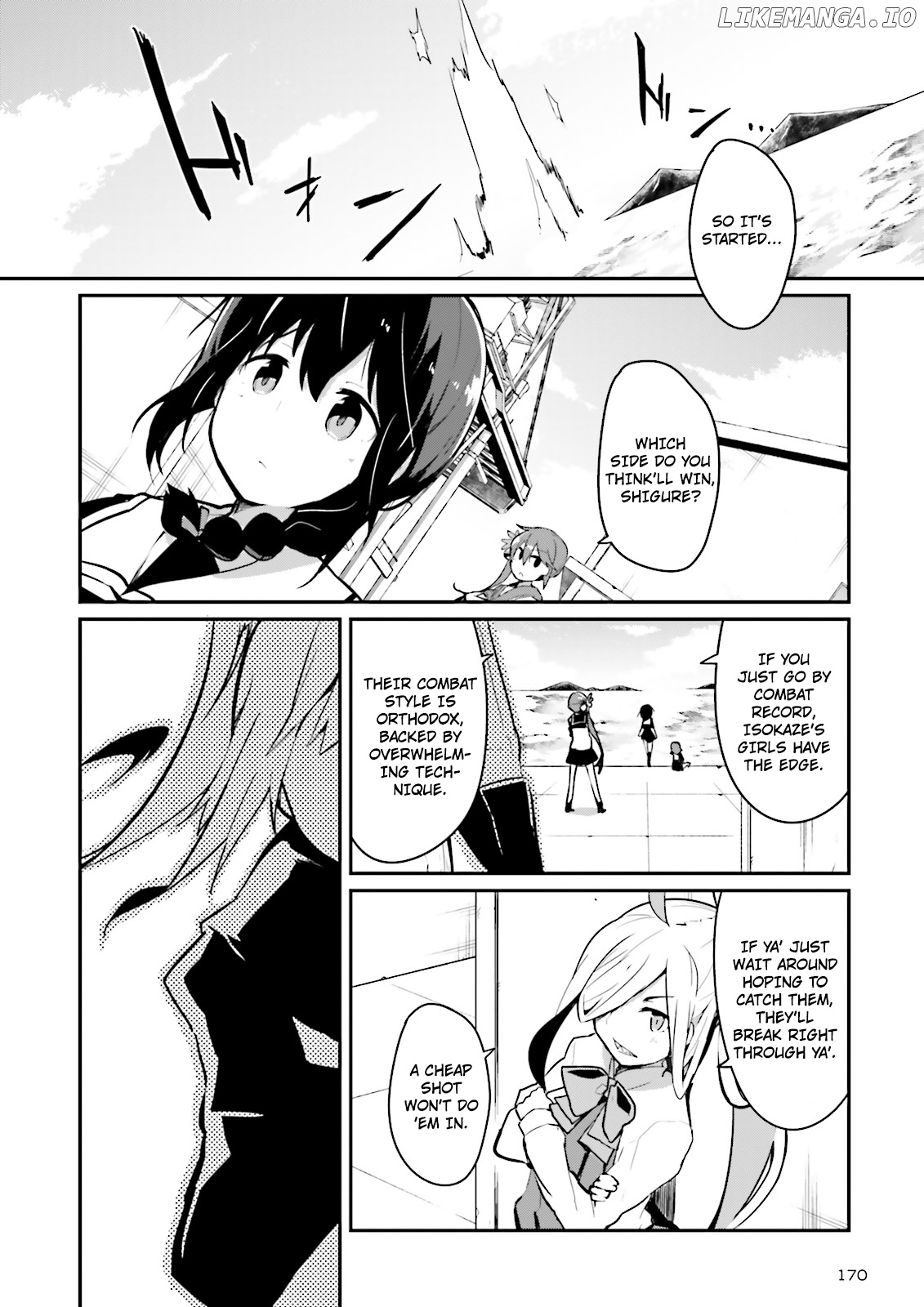 Kantai Collection -Kancolle- Suiheisen No, Fumizuki chapter 14 - page 7