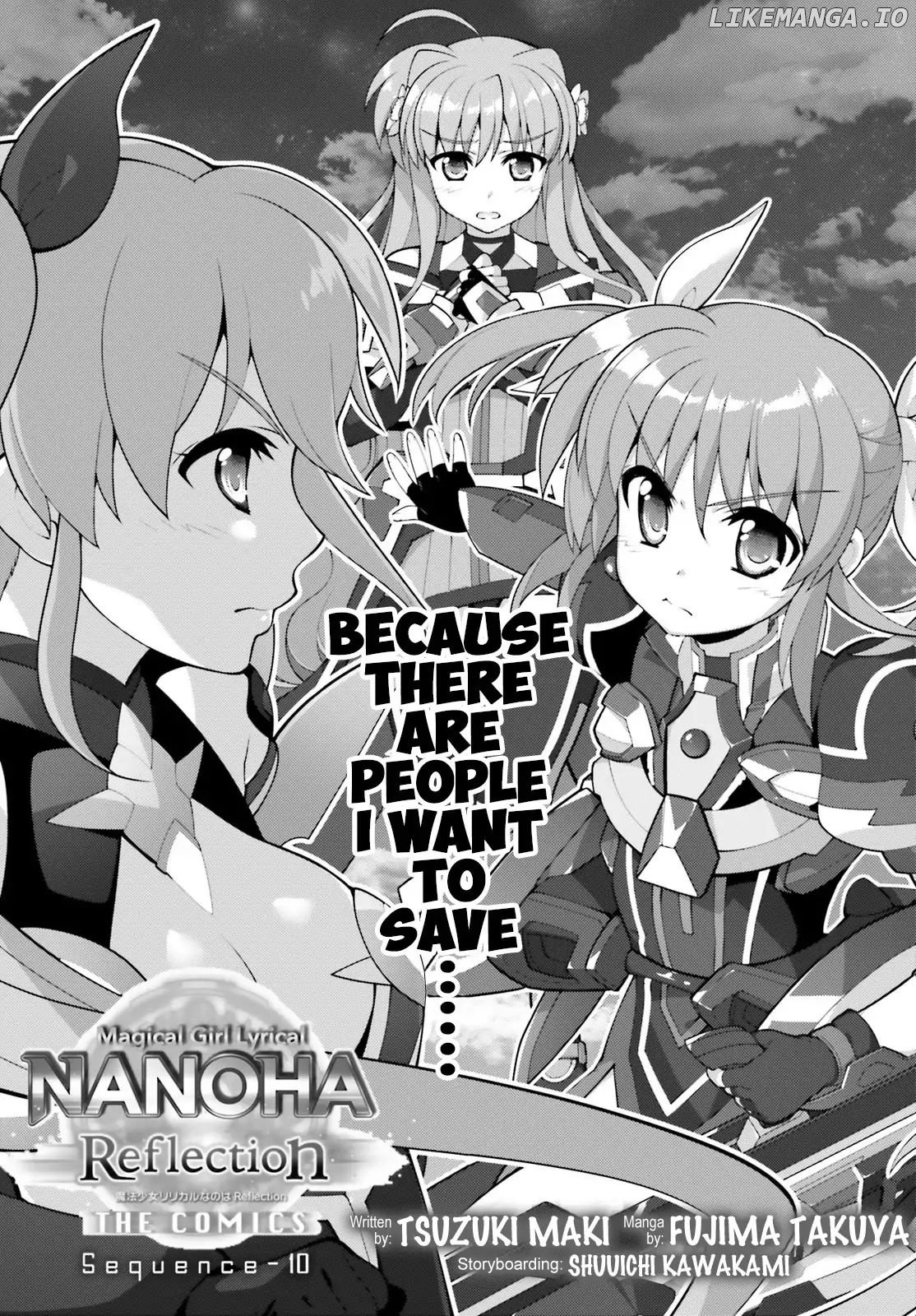 Magical Girl Lyrical Nanoha Reflection THE COMICS chapter 10 - page 1