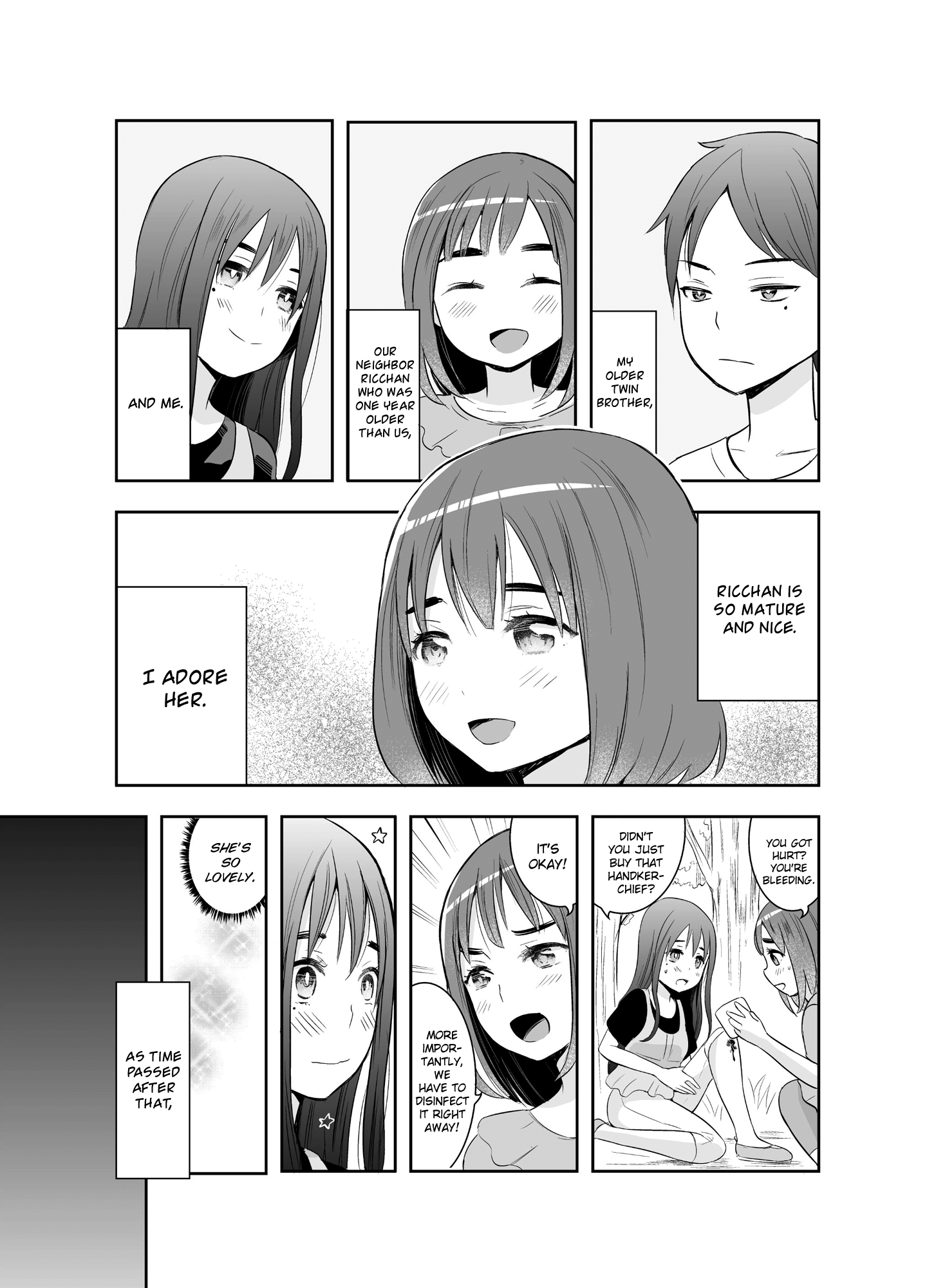 Watashitachi Wa Koi Wo Egakenai chapter 21.2 - page 2