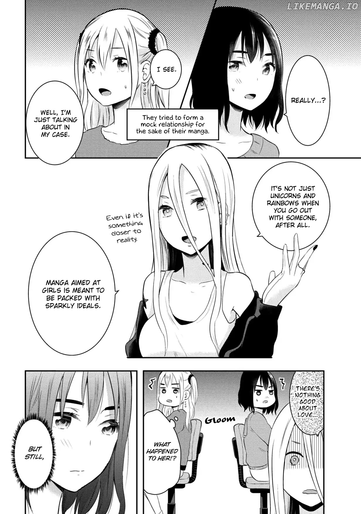 Watashitachi Wa Koi Wo Egakenai chapter 13 - page 10