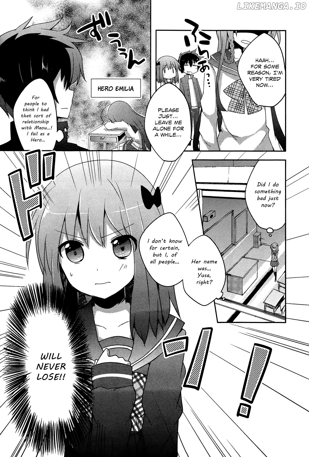 Hataraku Maou-sama! High School! chapter 2 - page 8