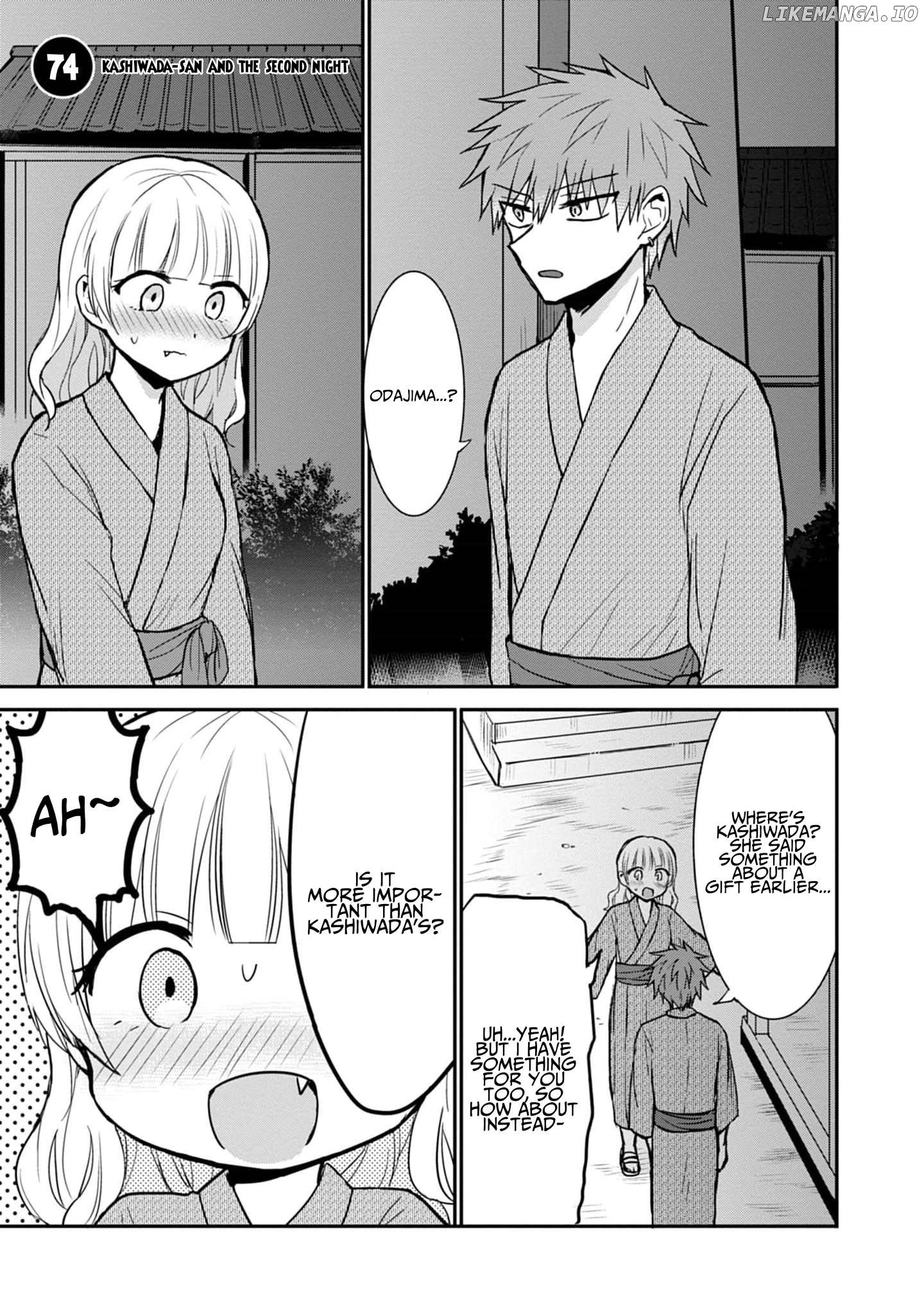 Expressionless Kashiwada-San And Emotional Oota-Kun chapter 74 - page 2