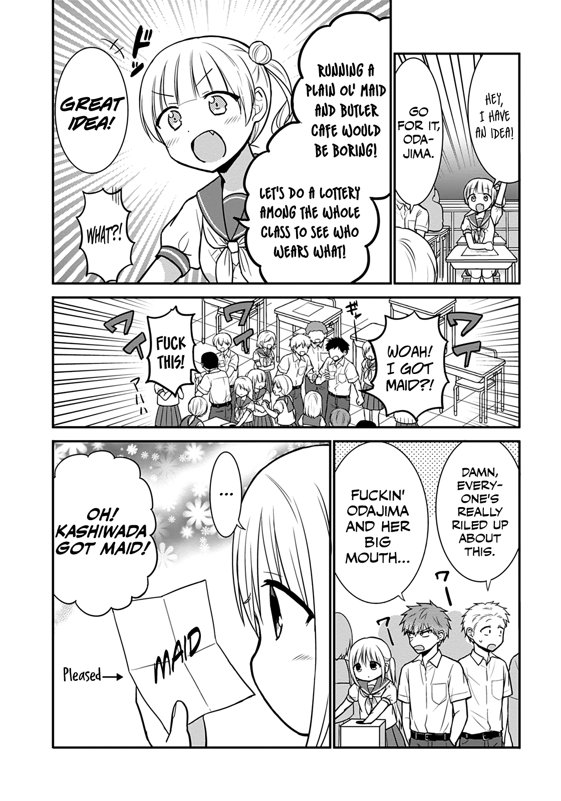 Expressionless Kashiwada-San And Emotional Oota-Kun chapter 42 - page 3