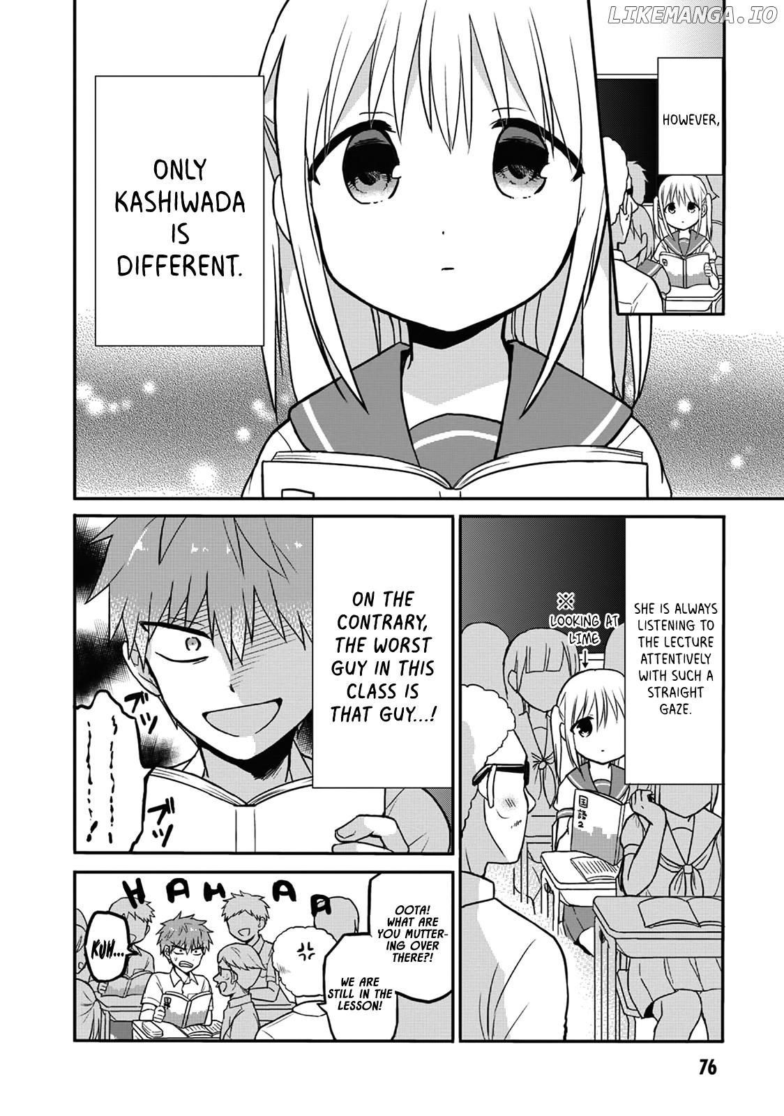 Expressionless Kashiwada-San And Emotional Oota-Kun chapter 8 - page 2