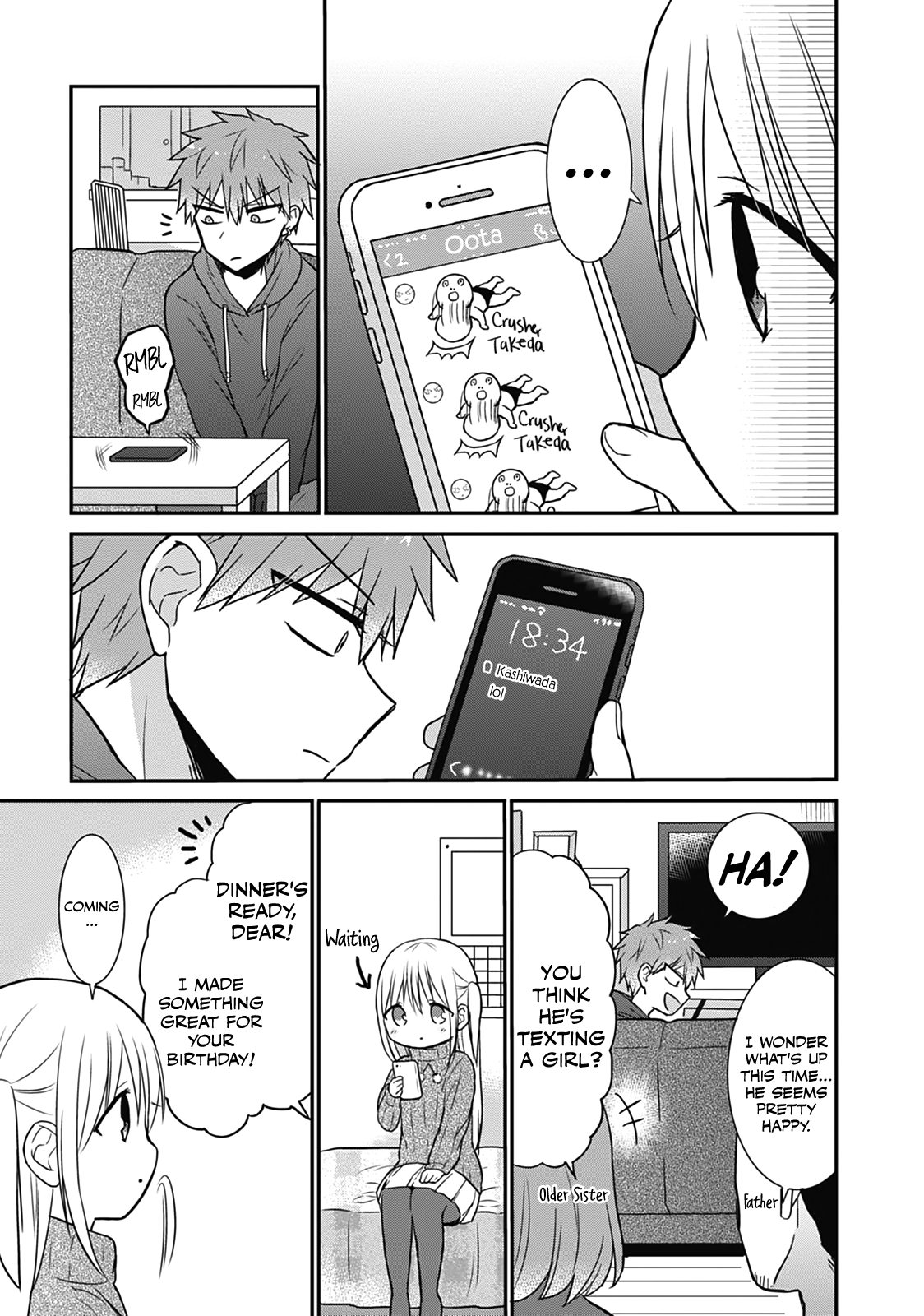 Expressionless Kashiwada-San And Emotional Oota-Kun chapter 14 - page 10