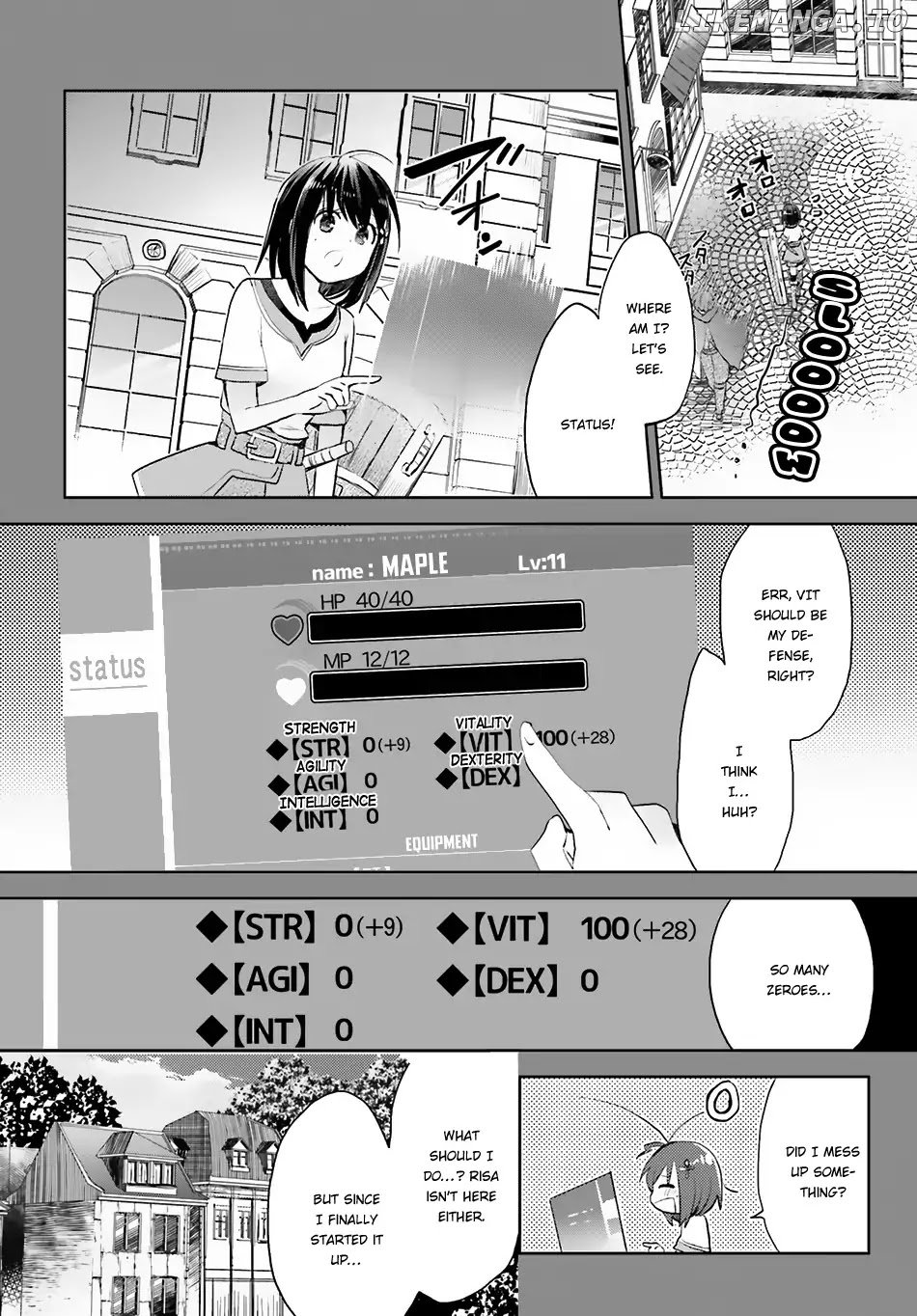 Itai No Wa Iya Nanode Bougyo-Ryoku Ni Kyokufuri Shitai To Omoimasu chapter 1 - page 11