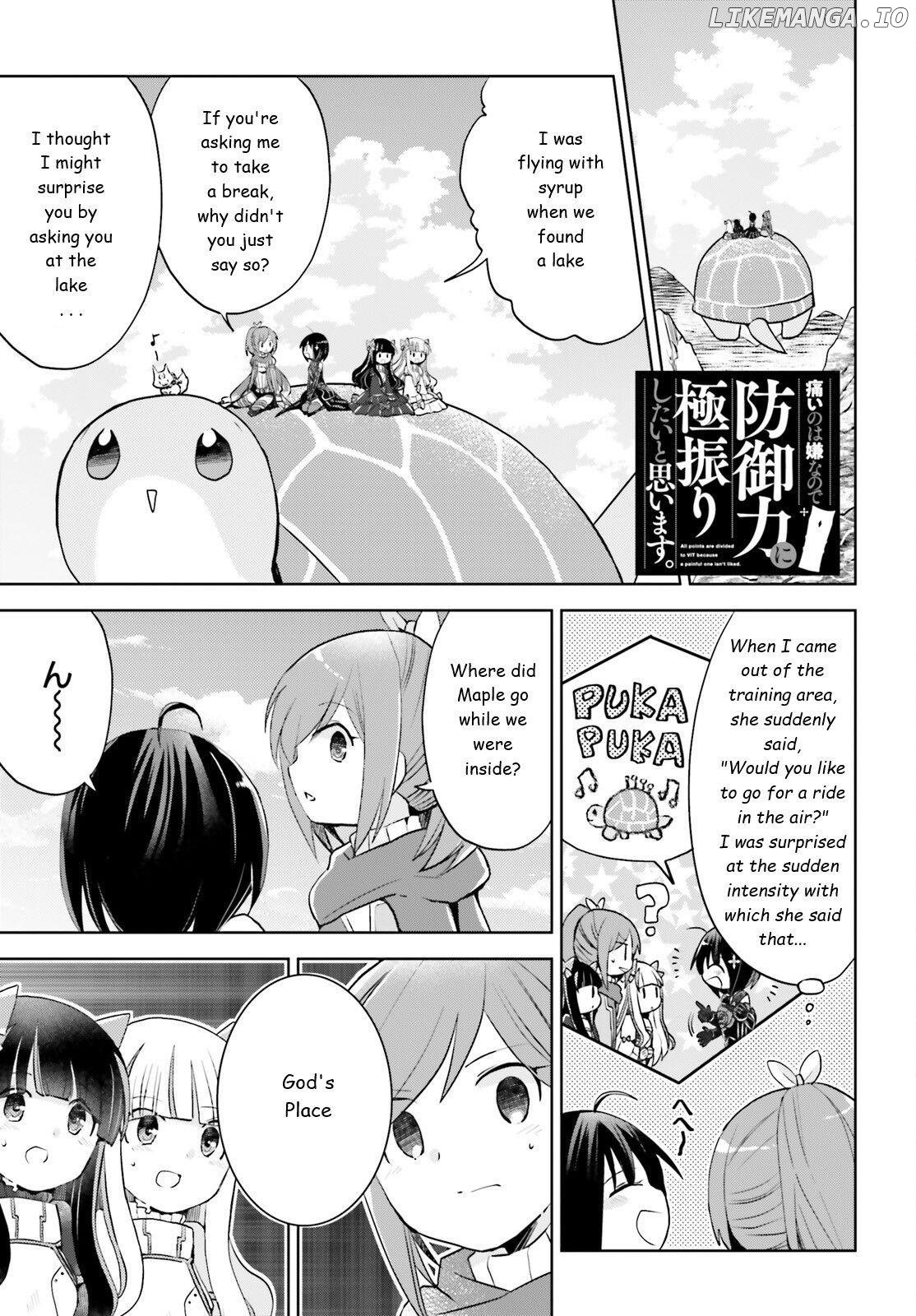 Itai No Wa Iya Nanode Bougyo-Ryoku Ni Kyokufuri Shitai To Omoimasu chapter 28 - page 1