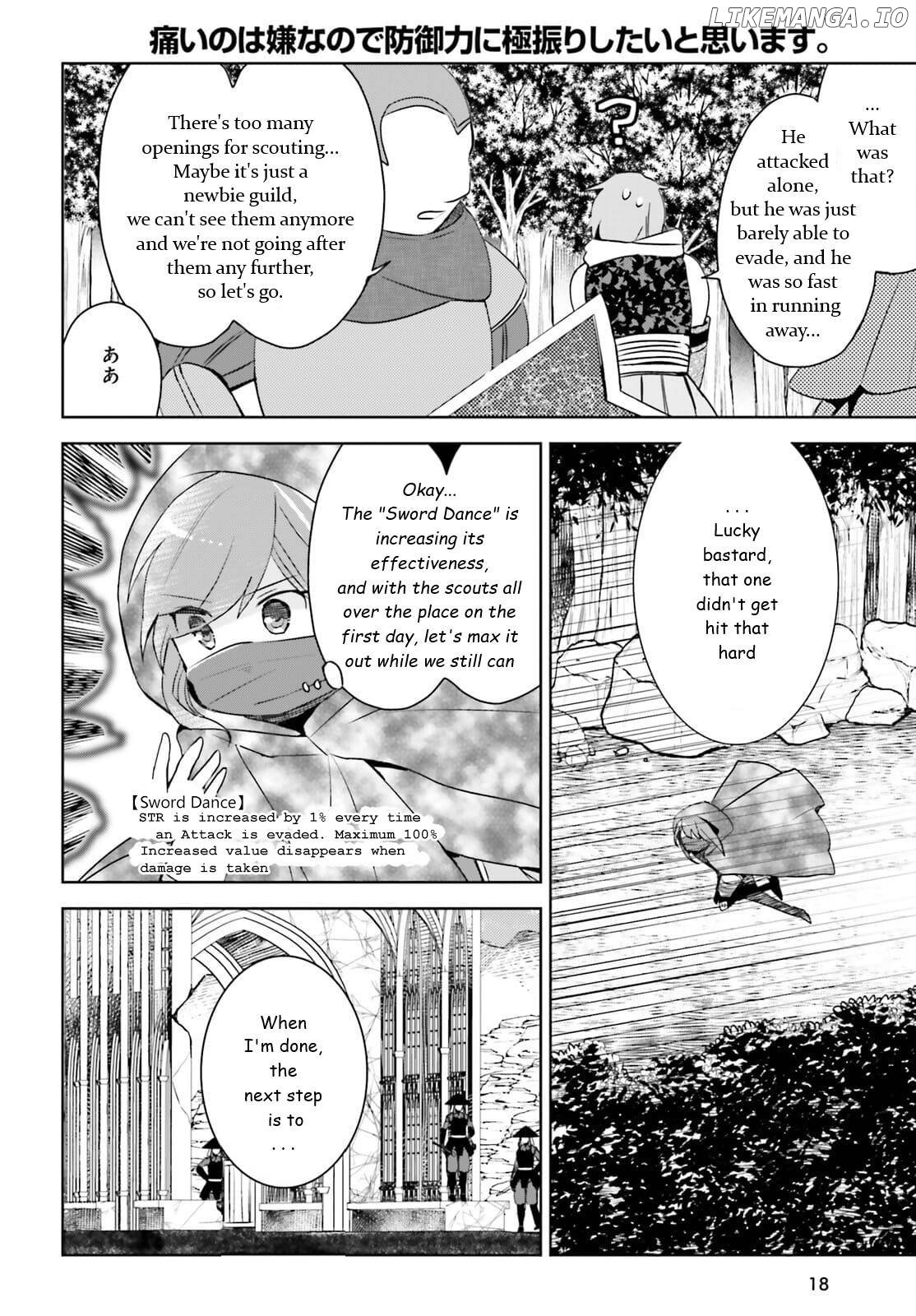 Itai No Wa Iya Nanode Bougyo-Ryoku Ni Kyokufuri Shitai To Omoimasu chapter 30 - page 11