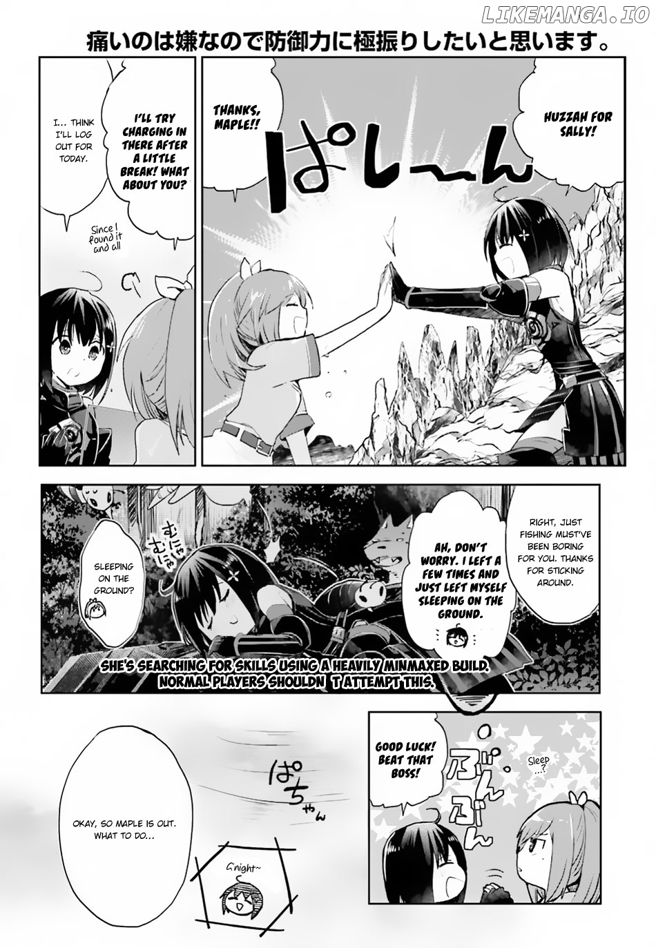 Itai No Wa Iya Nanode Bougyo-Ryoku Ni Kyokufuri Shitai To Omoimasu chapter 6 - page 5