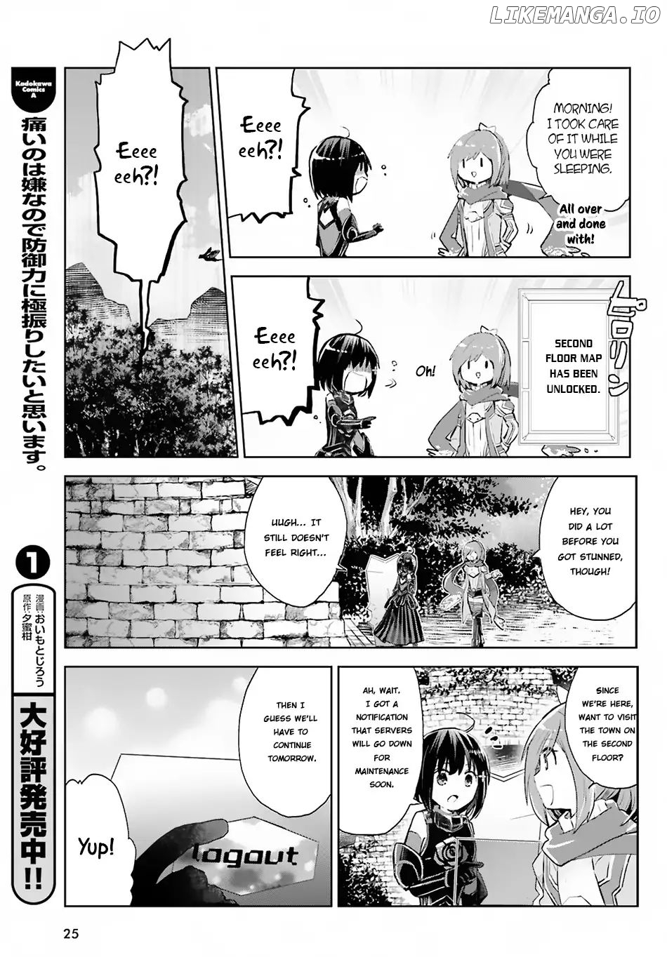 Itai No Wa Iya Nanode Bougyo-Ryoku Ni Kyokufuri Shitai To Omoimasu chapter 7 - page 19