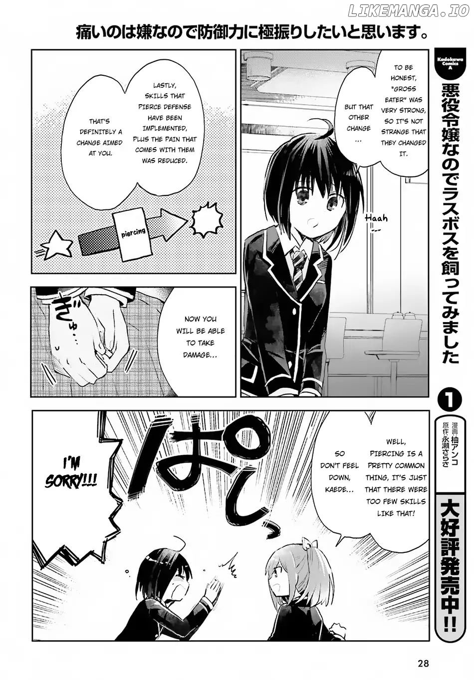 Itai No Wa Iya Nanode Bougyo-Ryoku Ni Kyokufuri Shitai To Omoimasu chapter 7 - page 22