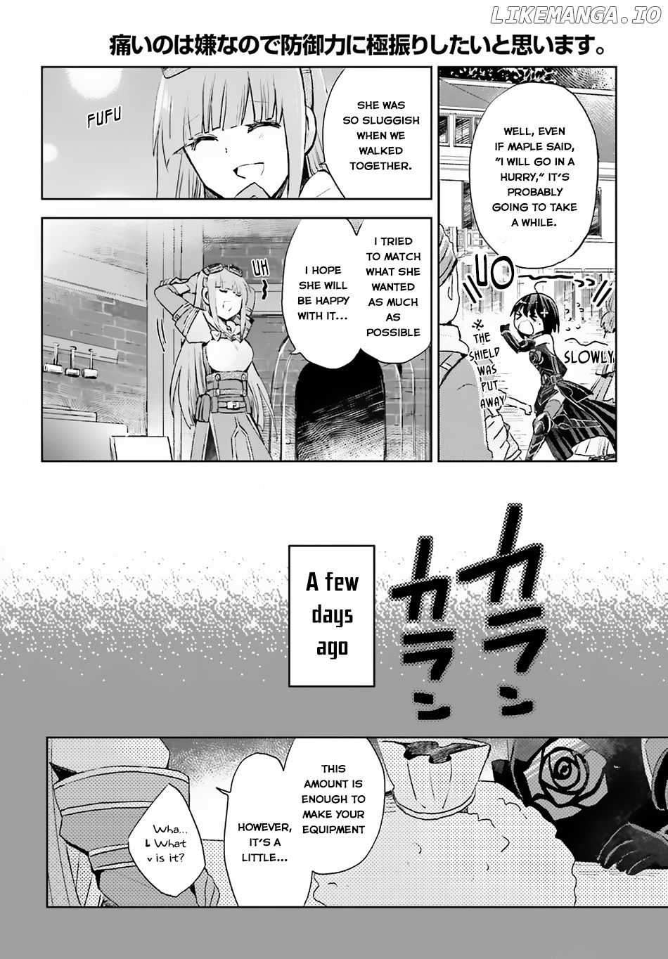 Itai No Wa Iya Nanode Bougyo-Ryoku Ni Kyokufuri Shitai To Omoimasu chapter 8 - page 7