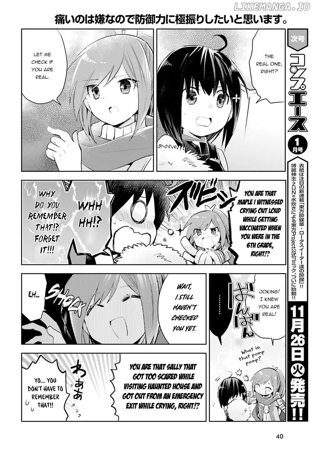 Itai No Wa Iya Nanode Bougyo-Ryoku Ni Kyokufuri Shitai To Omoimasu chapter 13 - page 27