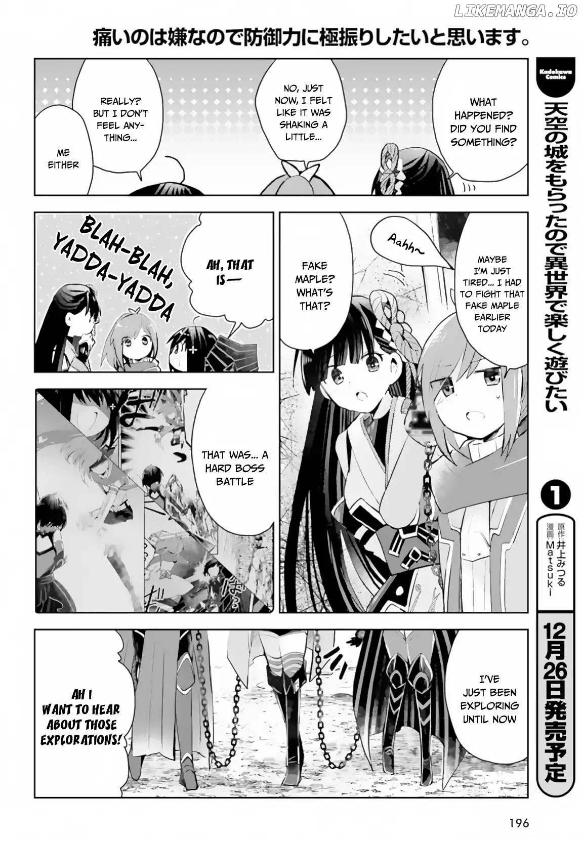 Itai No Wa Iya Nanode Bougyo-Ryoku Ni Kyokufuri Shitai To Omoimasu chapter 14 - page 25