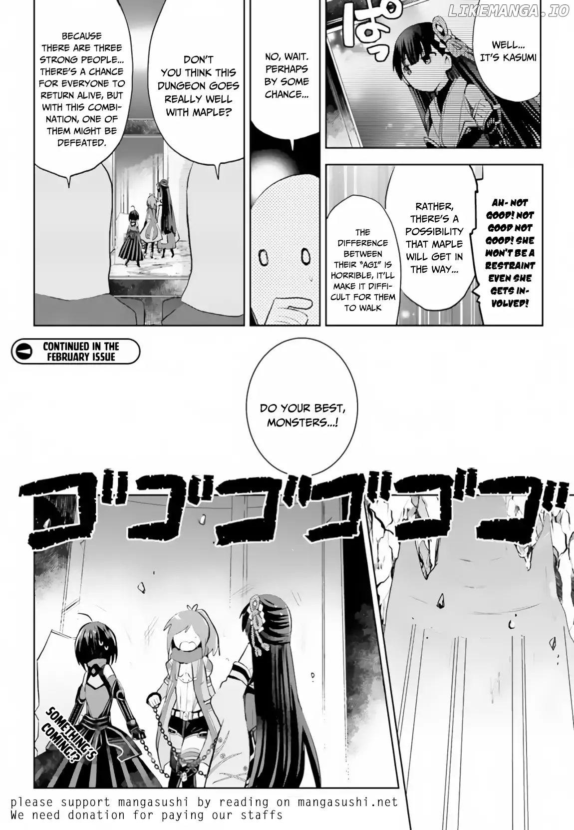 Itai No Wa Iya Nanode Bougyo-Ryoku Ni Kyokufuri Shitai To Omoimasu chapter 14 - page 27