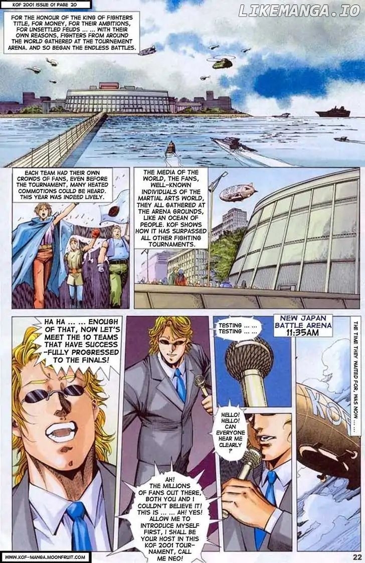 The King Of Fighters 2001 chapter 1 - page 21