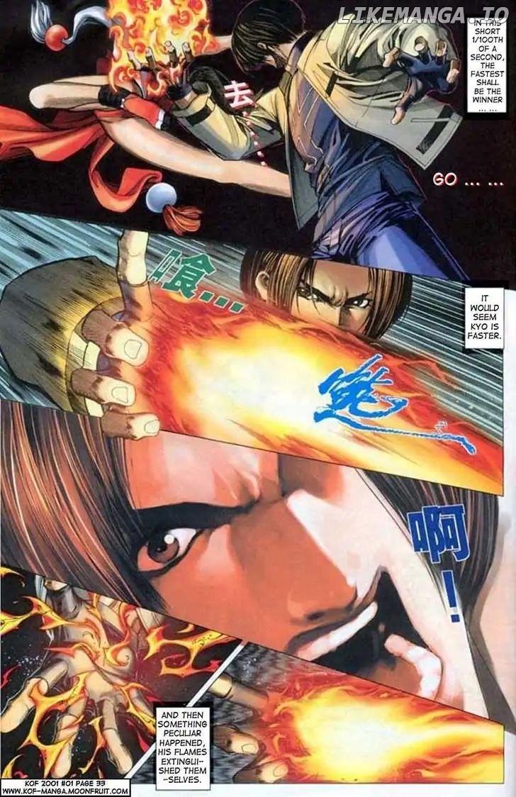 The King Of Fighters 2001 chapter 1 - page 34