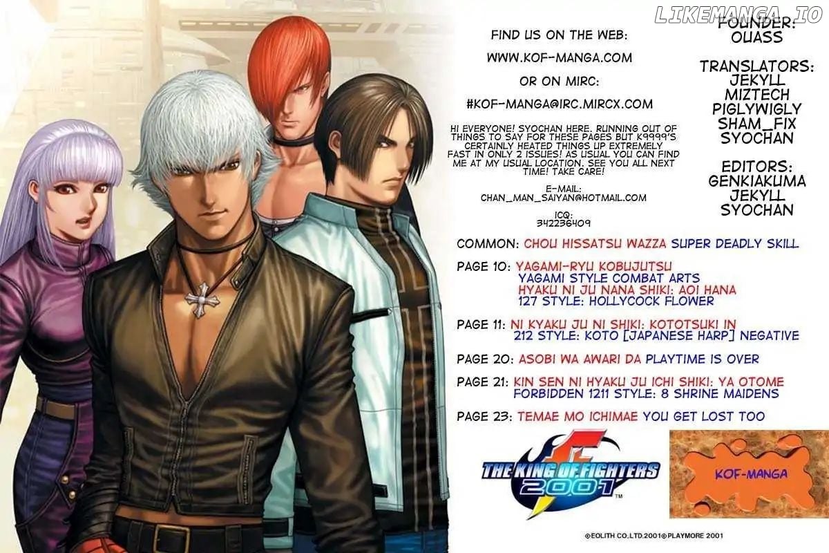 The King Of Fighters 2001 chapter 2 - page 30