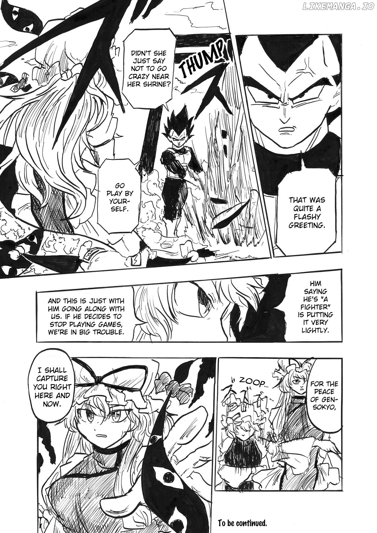 Touhou & Dragon Ball Z - EAST VEGETA (Doujinshi) Chapter 3 - page 9